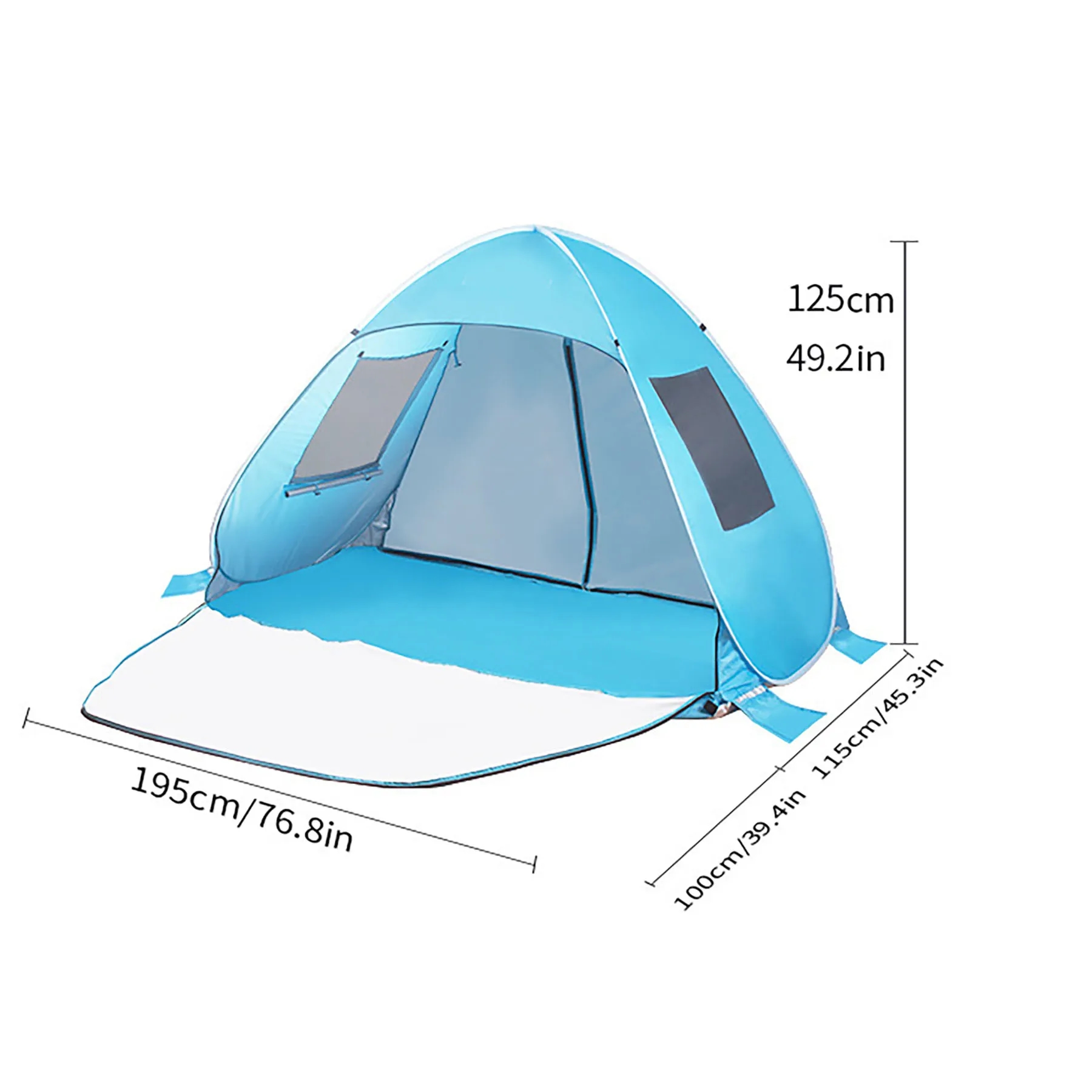 Portable Pop Up Beach Tent 25