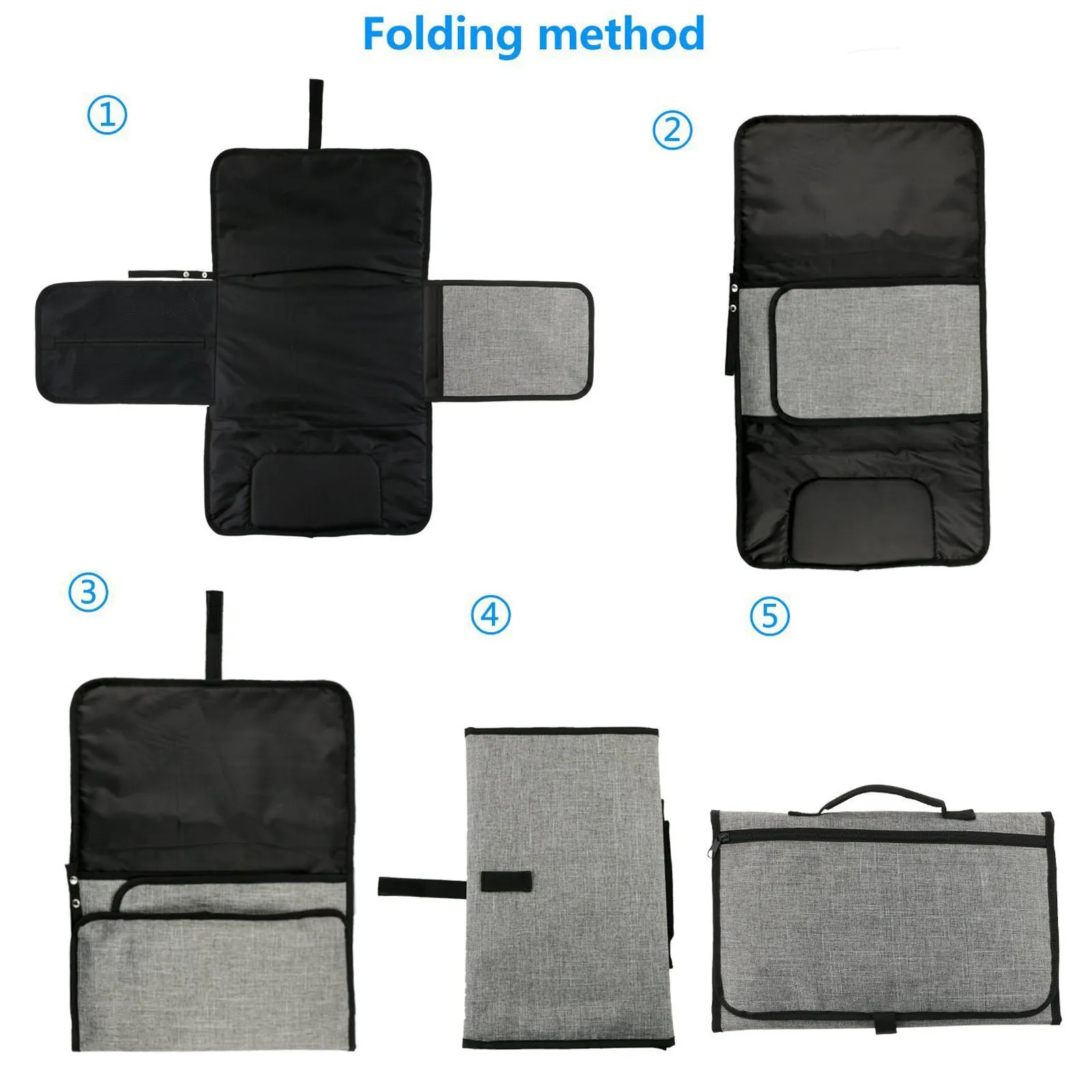 Soft Baby Diaper Changing Mat With Pillow 13