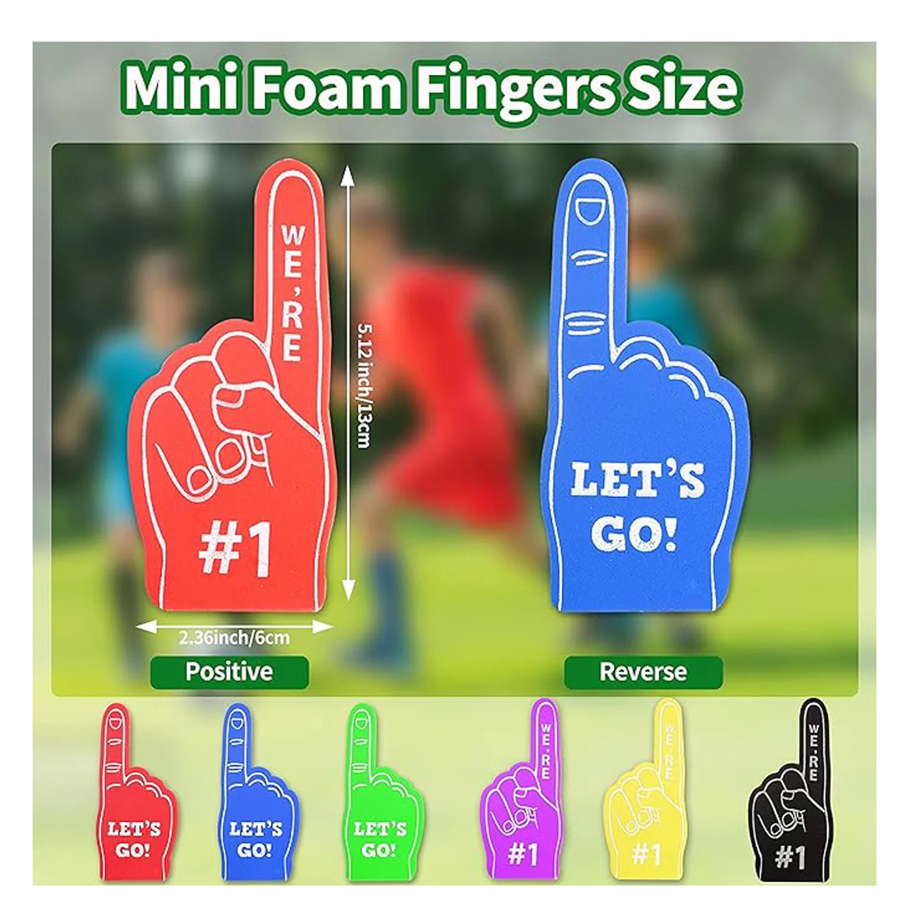 Cheers Mini Foam Finger 20