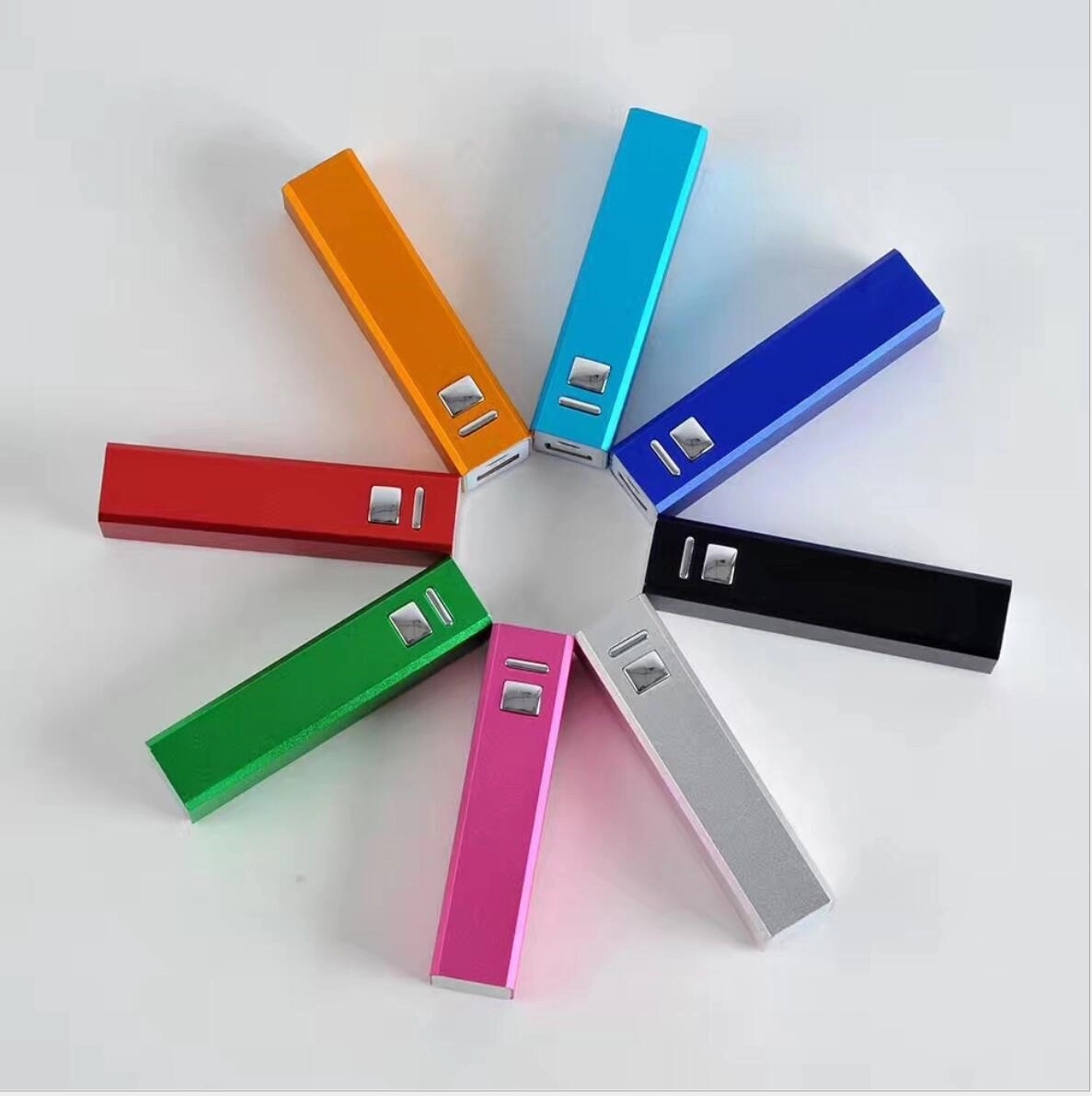 Aluminium 2200 mAh Lithium Ion Portable Power Bank