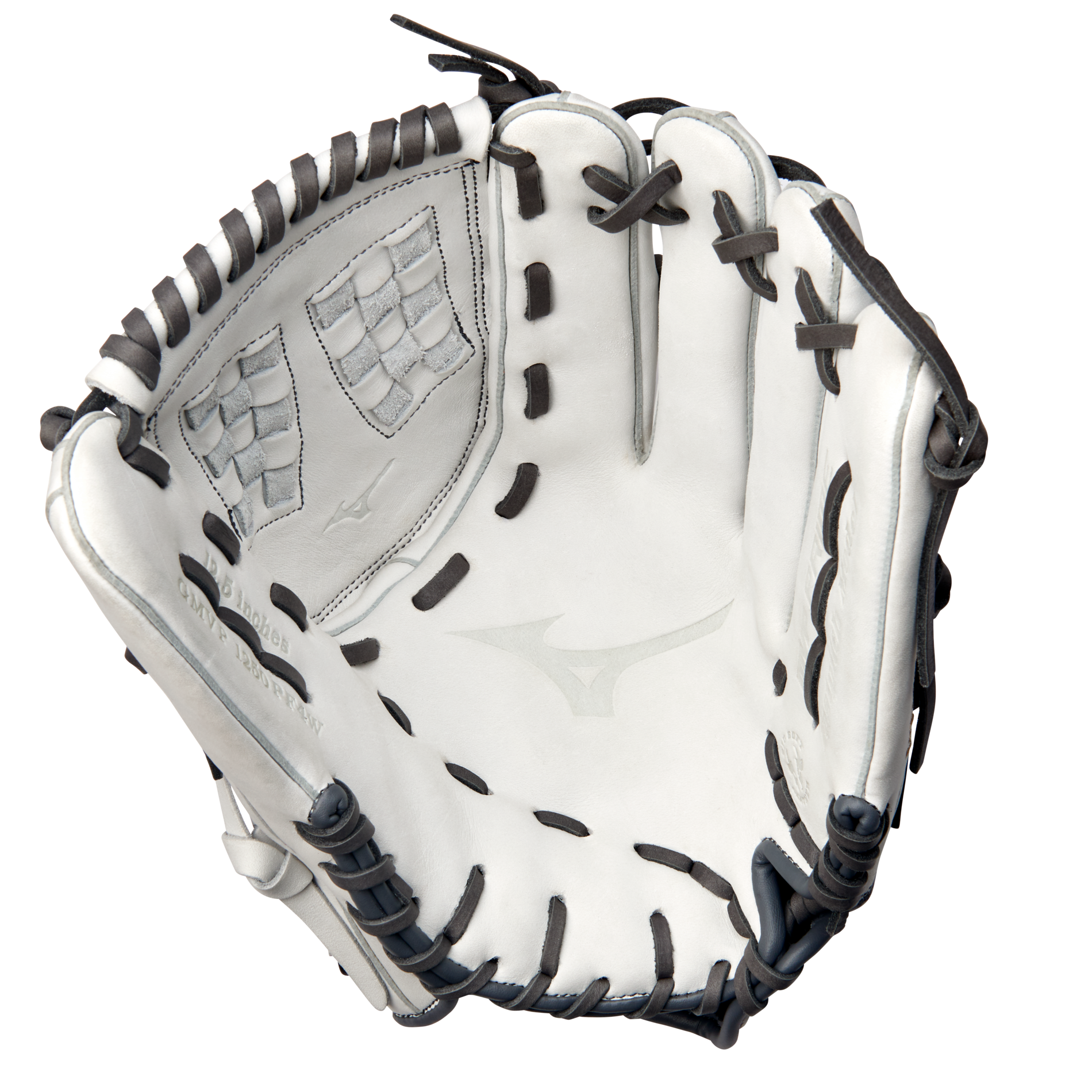 MVP Prime Fastpitch Softball Glove 12.5", Trident Web, BioSoft Leather, Center Pocket Design 10