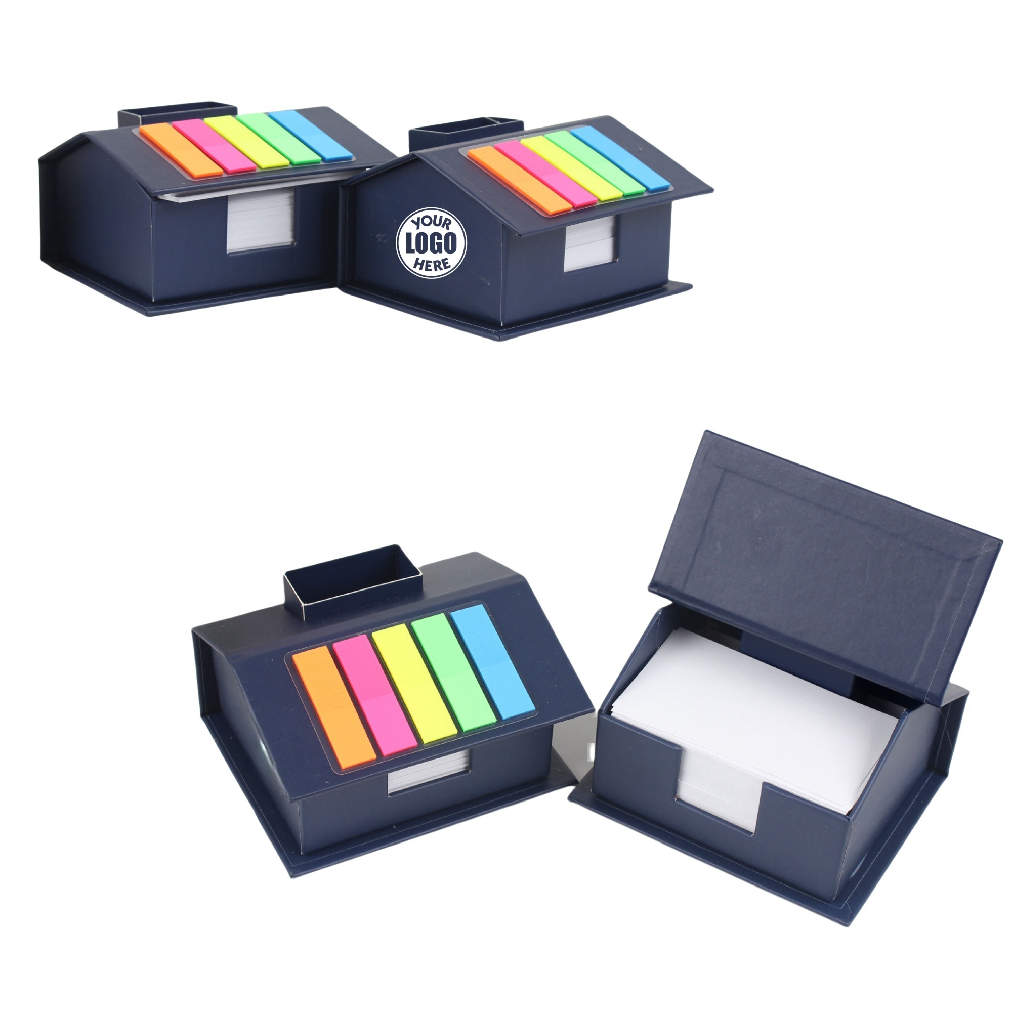 Office Sticky Notes House Desk Orgainzer