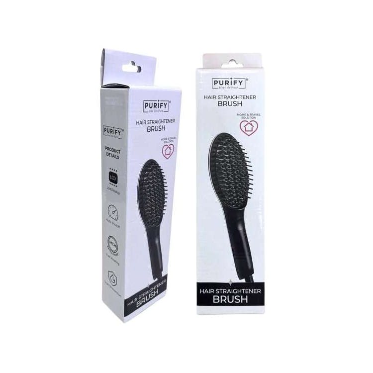 Electric Hair Straightener Brush 2