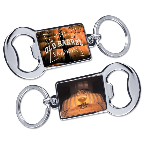 Bottle Opener Keychain (Double Sided) 8