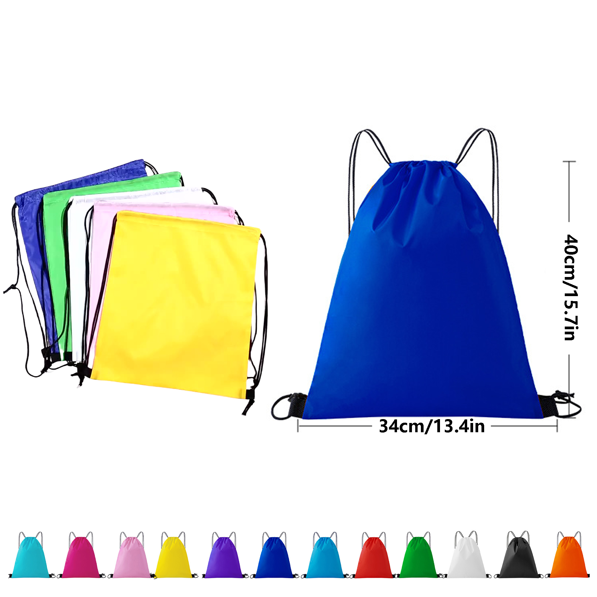 Large Capacity Waterproof Drawstring Bag 6