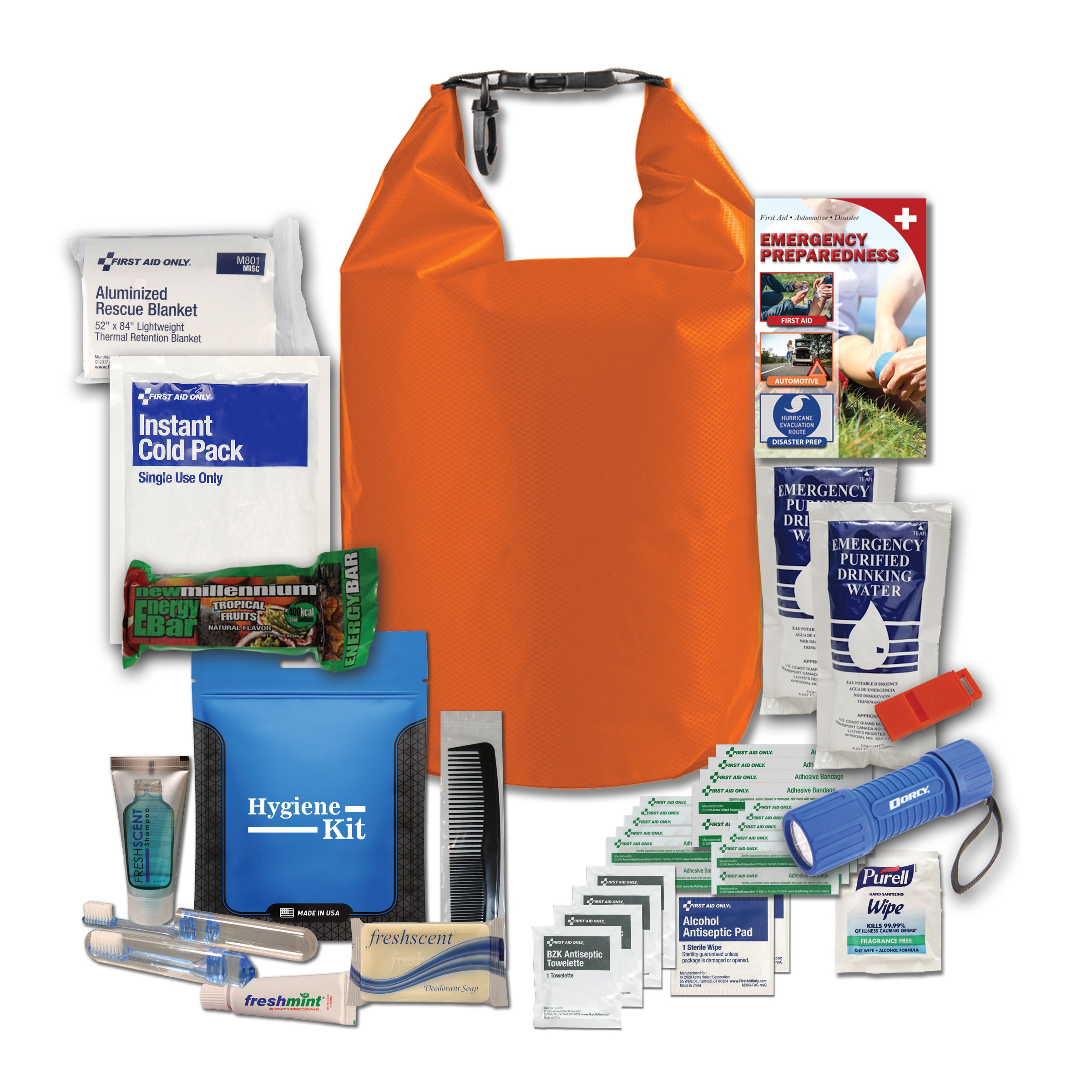 Dry Bag Survival First Aid Kit 11