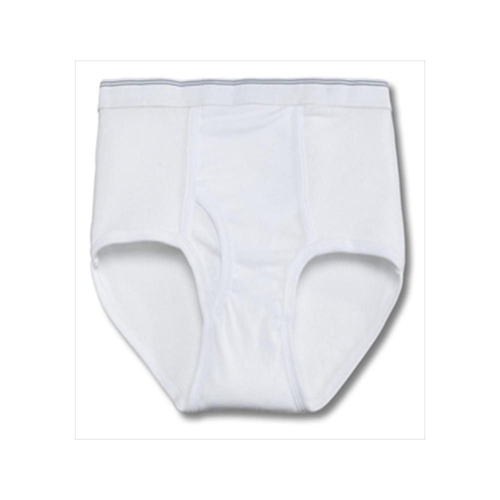 Cotton Plus Men's Briefs - White 5X 3