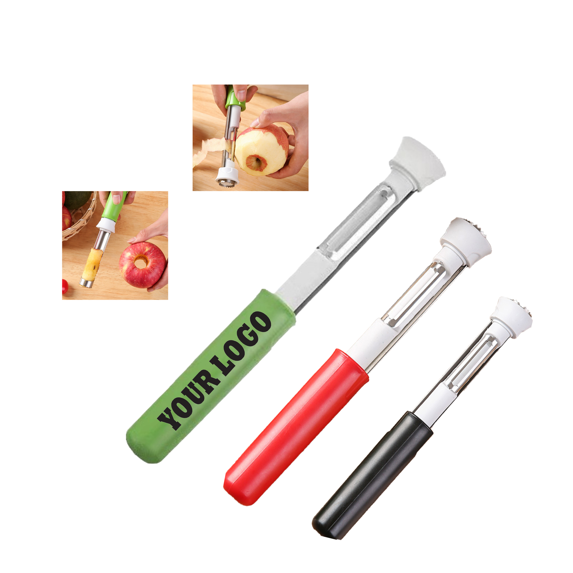 2 in 1 Fruit Corer Peeler