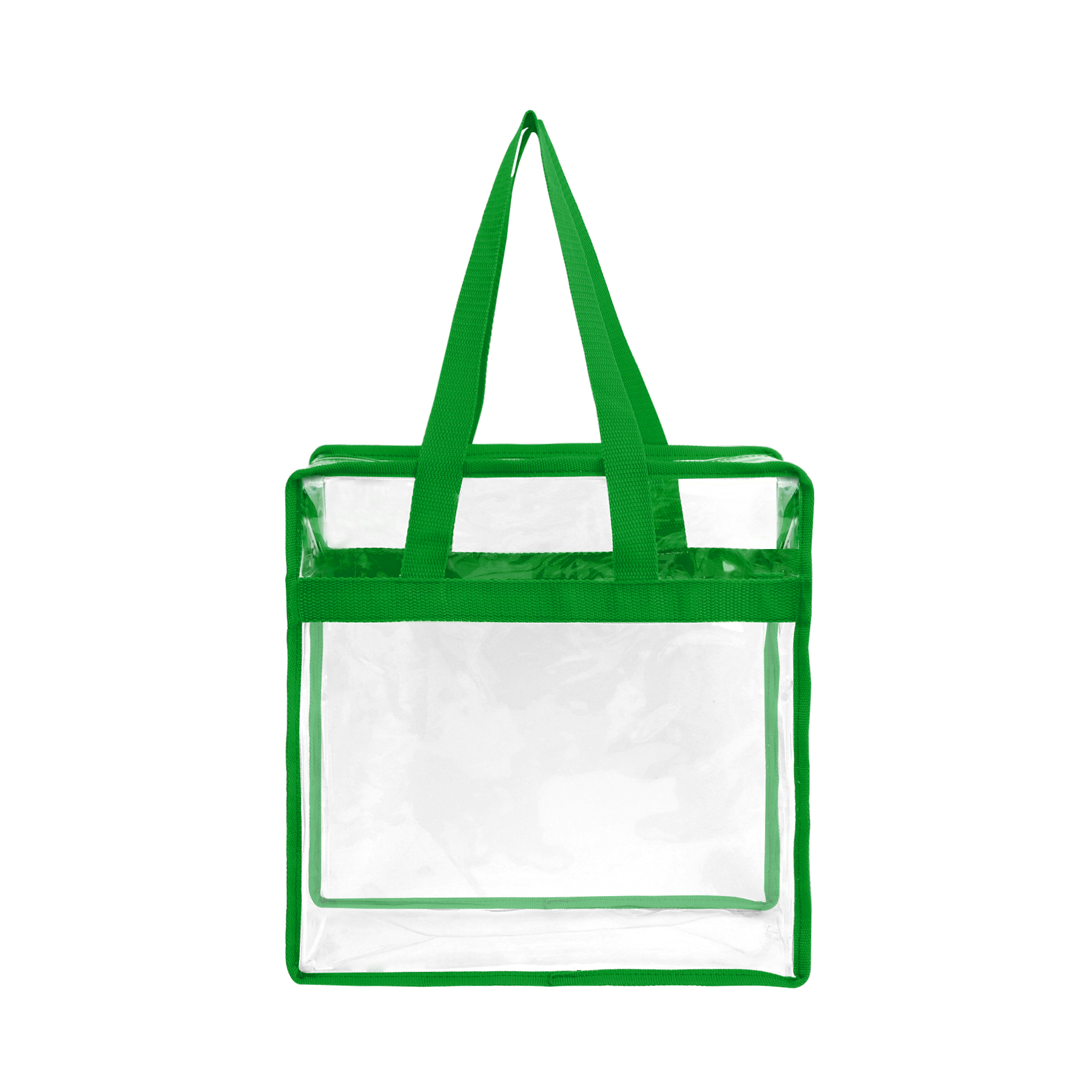 Stadium Approved Clear Zipper Tote Bag 33