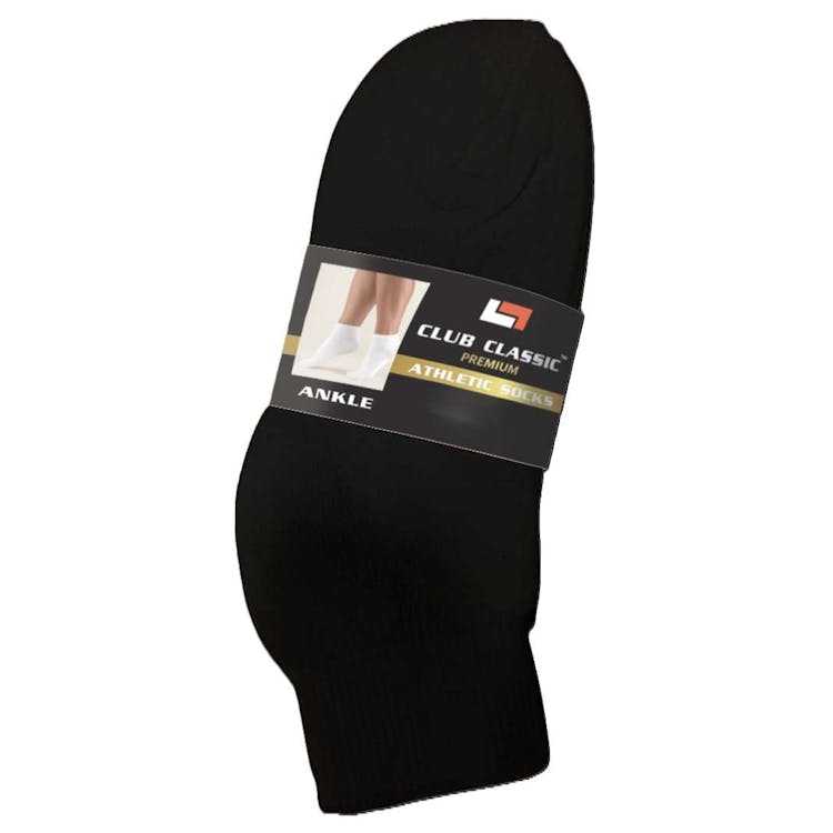 Ankle Socks - Size 6-8 Black 3