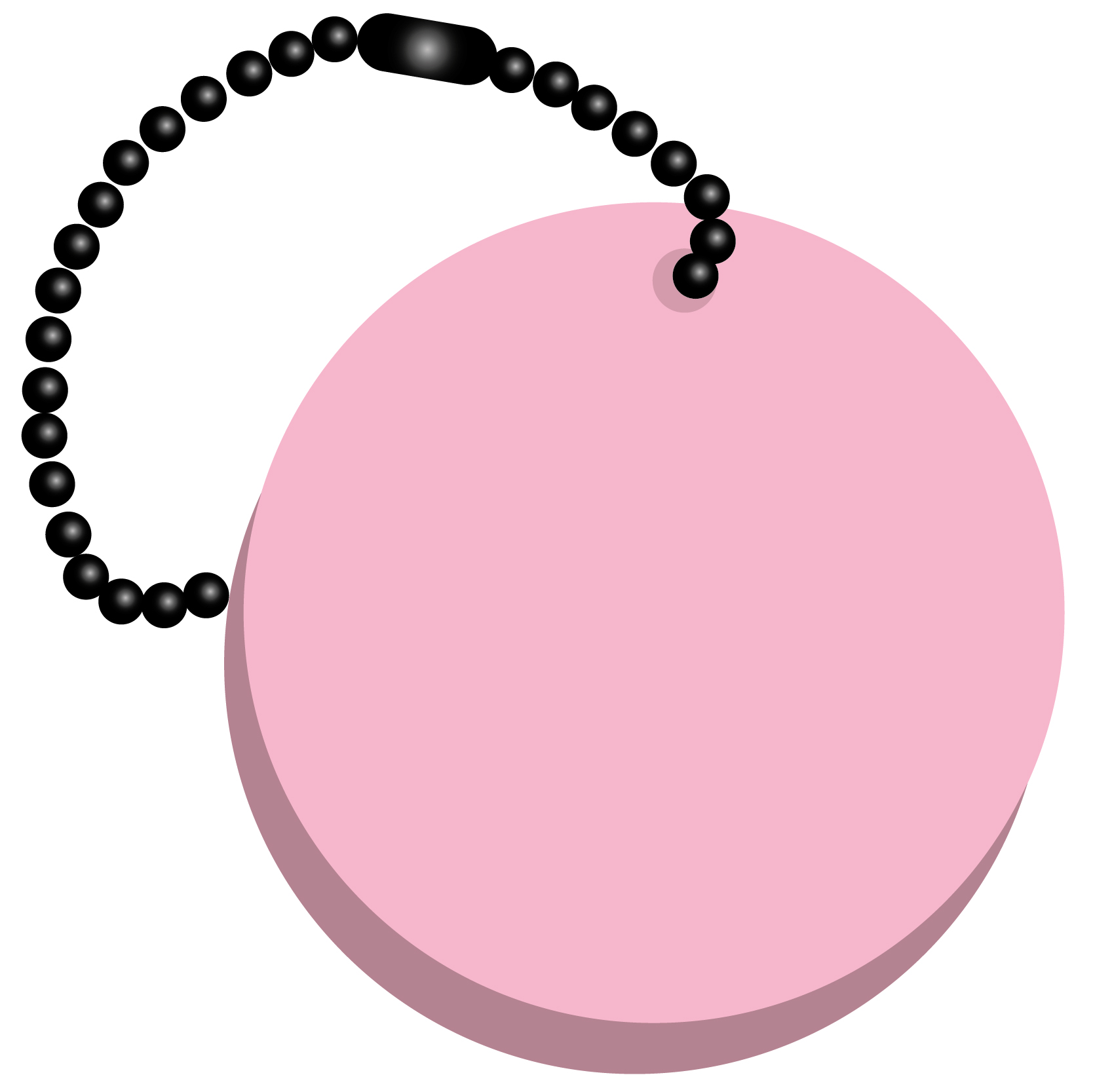 Circle Key Tag 39