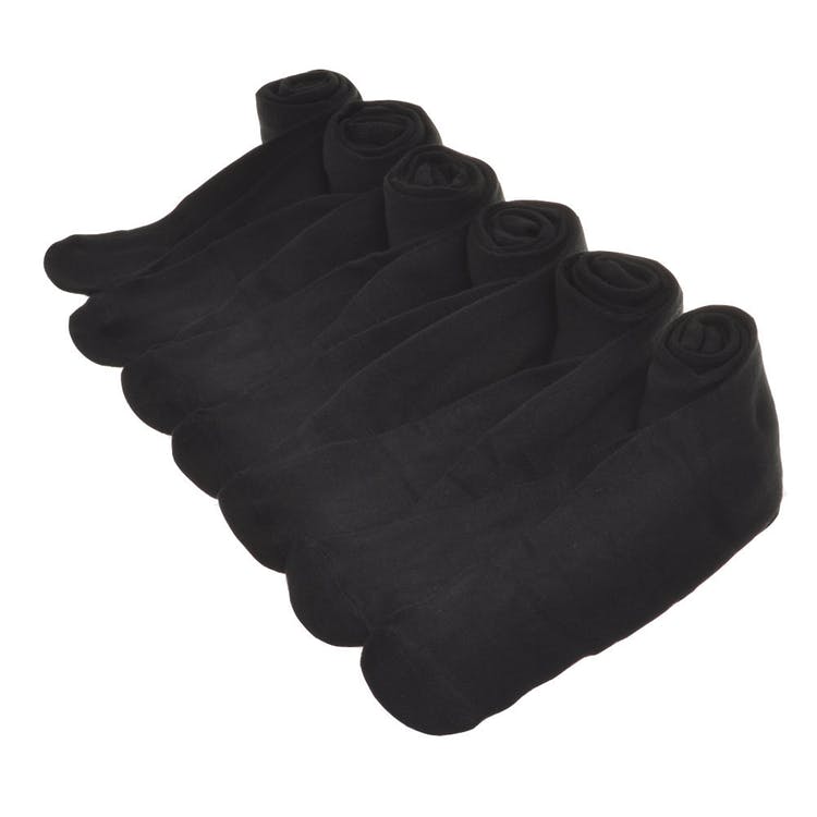 Girls' Tights - Black, custom youth shirt with logo imprint 3