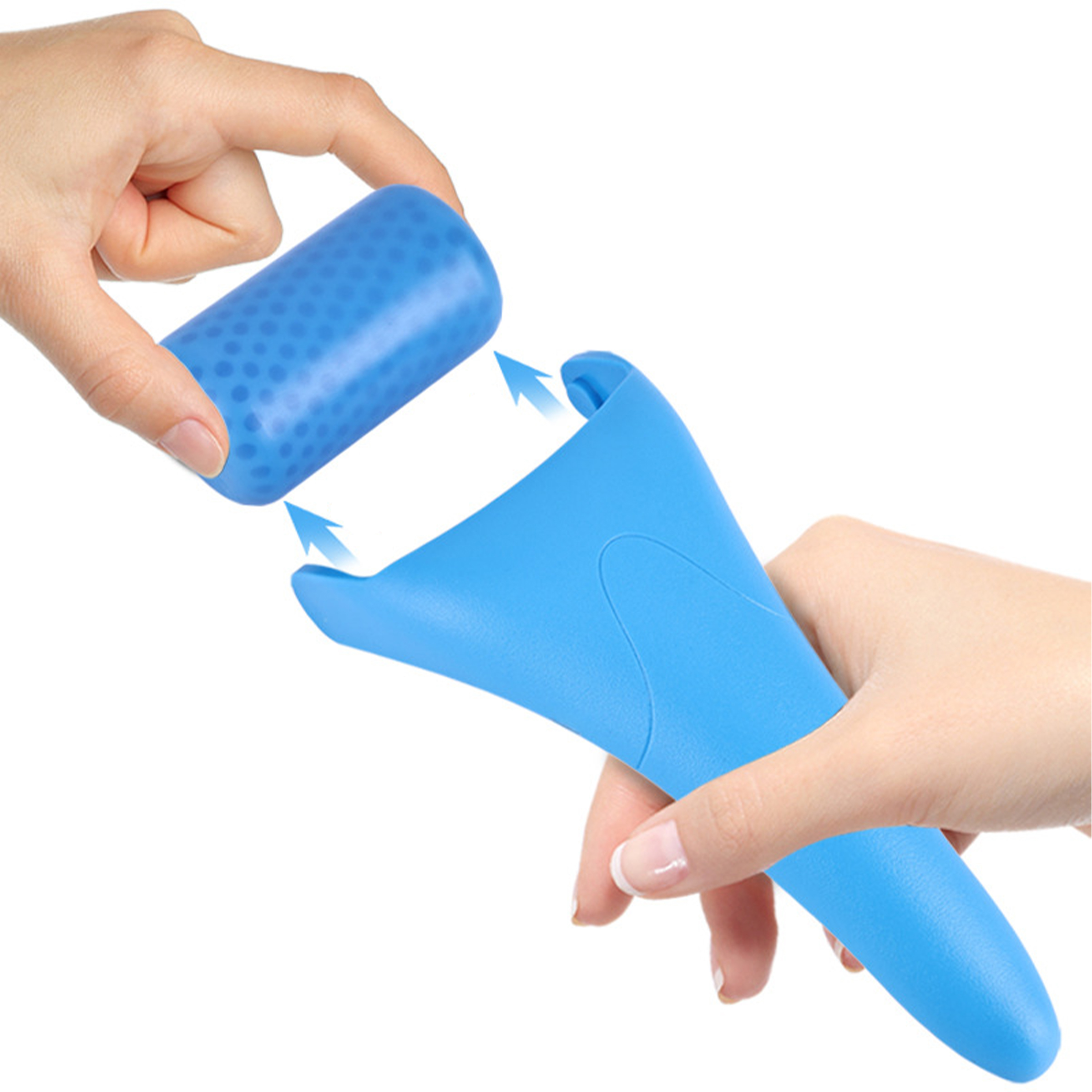 Plastic Facial Cold Compress Massager 12