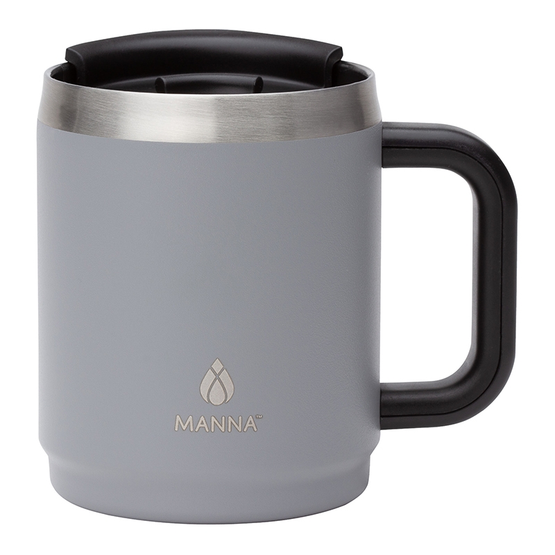 Manna™ 14 oz. Boulder Stainless Steel Camping Mug w/ Handle CM1007