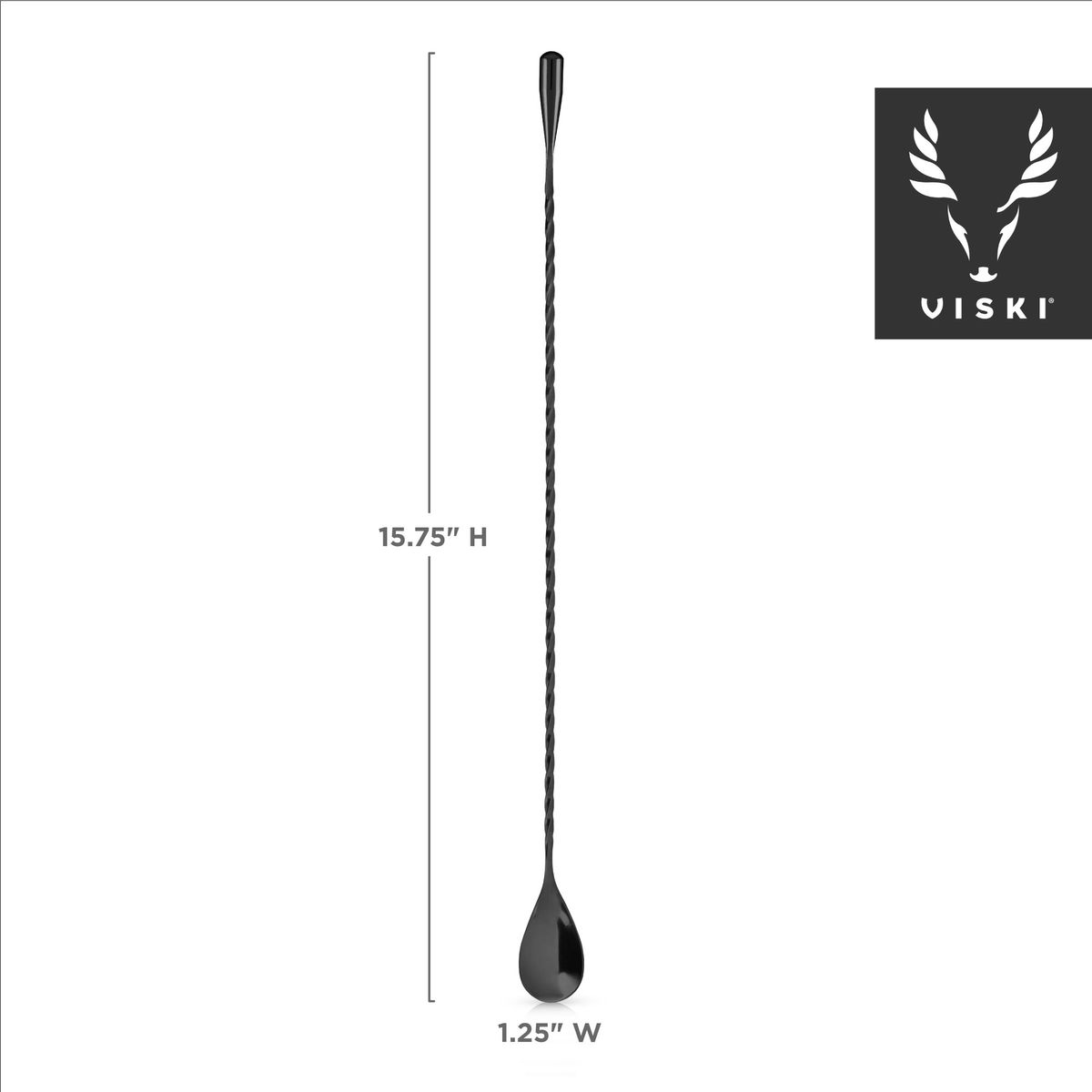 Warren 40 cm Weighted Bar Spoon - Thumbnail 4