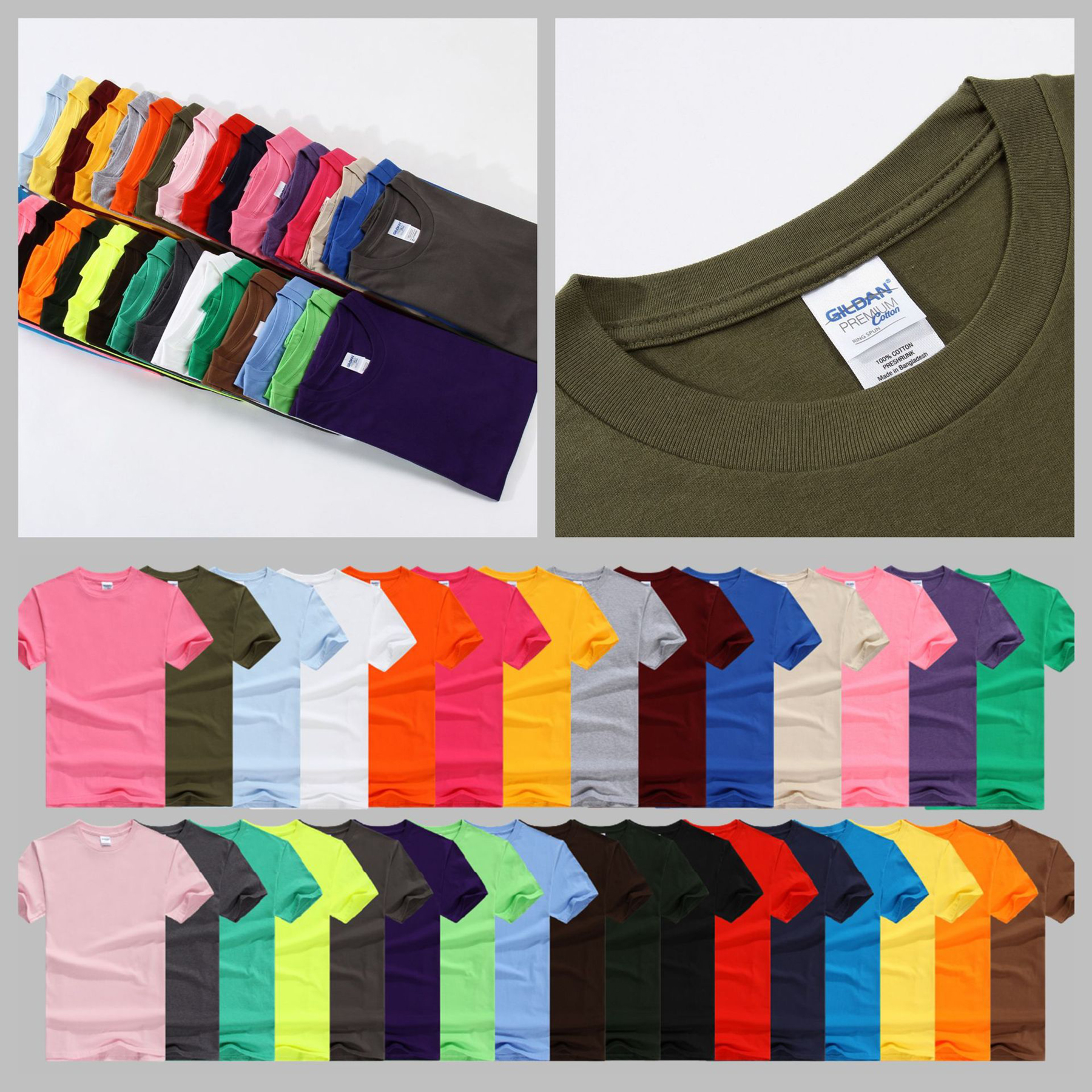 Cotton Sleeves T-Shirt