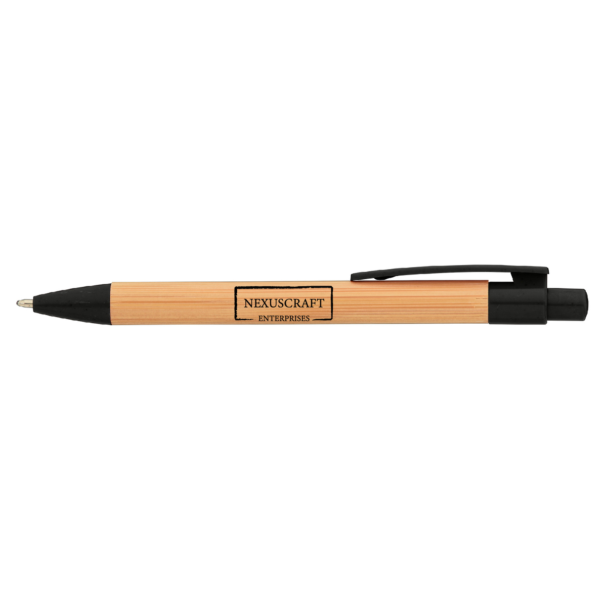Fiji Bamboo Plastic Pen (1 Color Imprint)