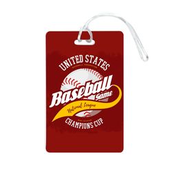 Imprinted Mini Luggage Tag