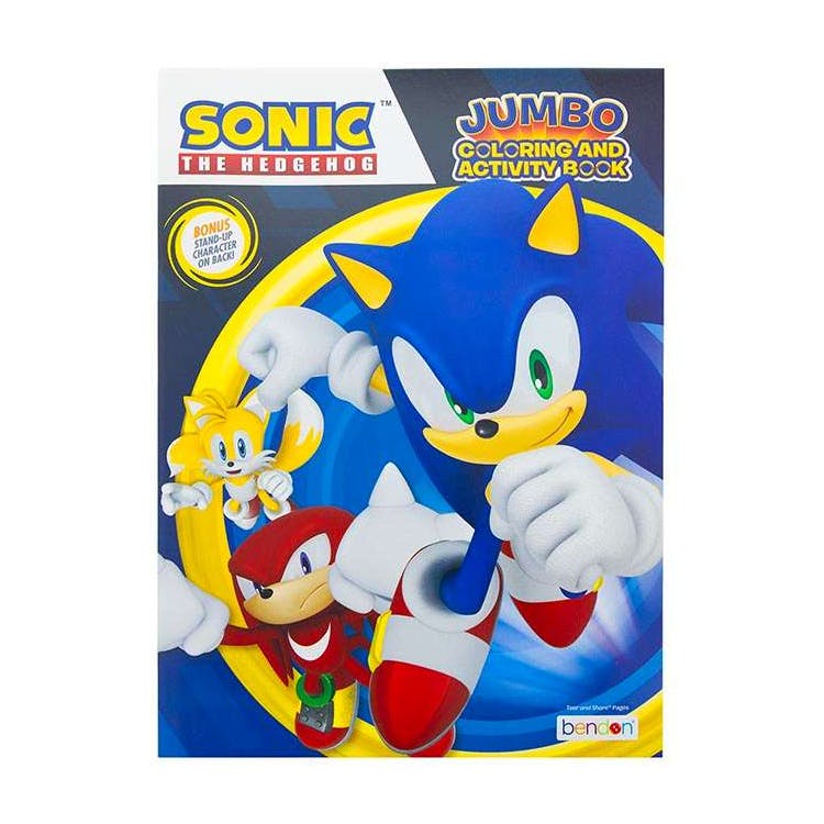 Sonic the Hedgehog Jumbo Coloring Book 80 Pages 2