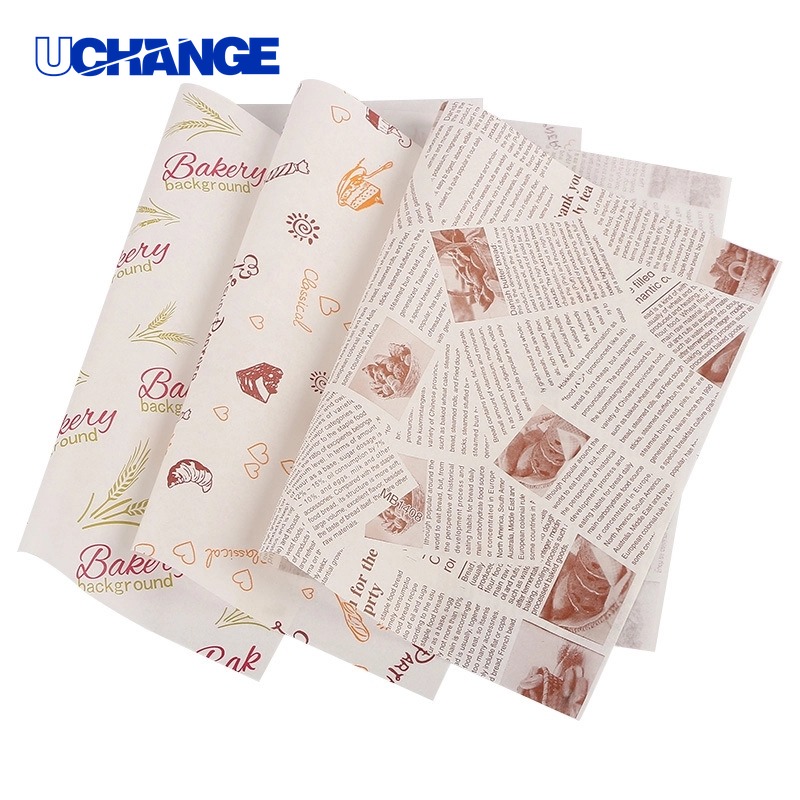 Hamburger Tissue Wax Paper for Food Packaging