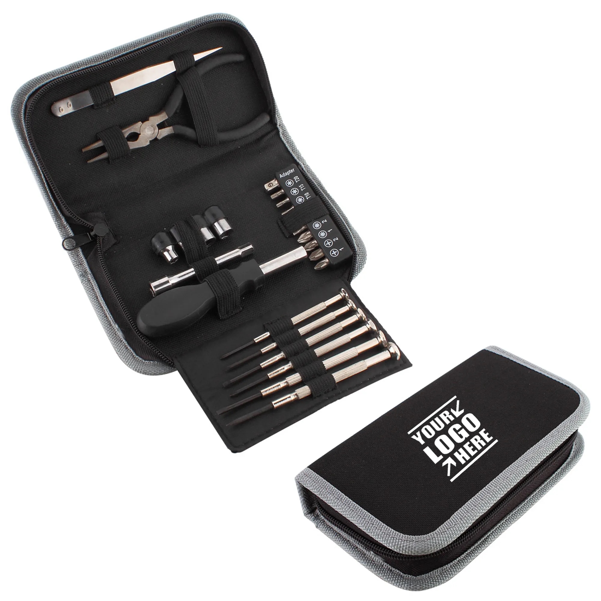 24 Pieces Portable Bag Tool Kits 4