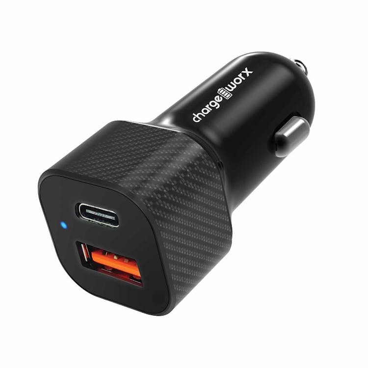 USB and USB-C Car Chargers - Black 3