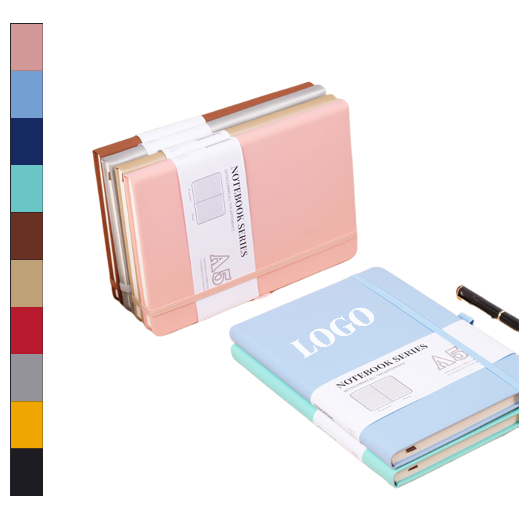 A5 Elastic Band Notebook