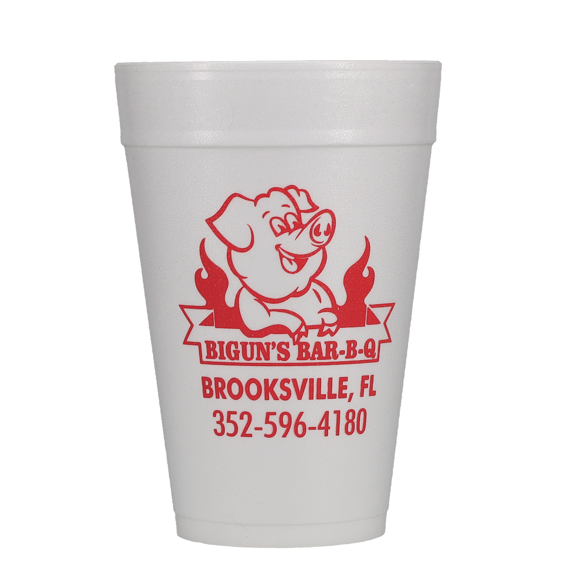 32 oz Foam Cup White Hi-Speed 6