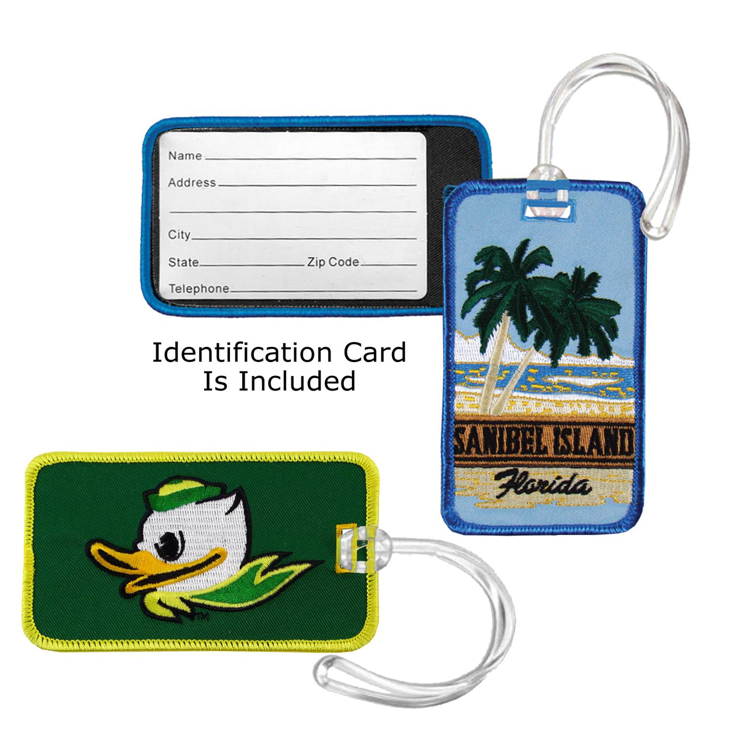 Embroidered Luggage Tag 2