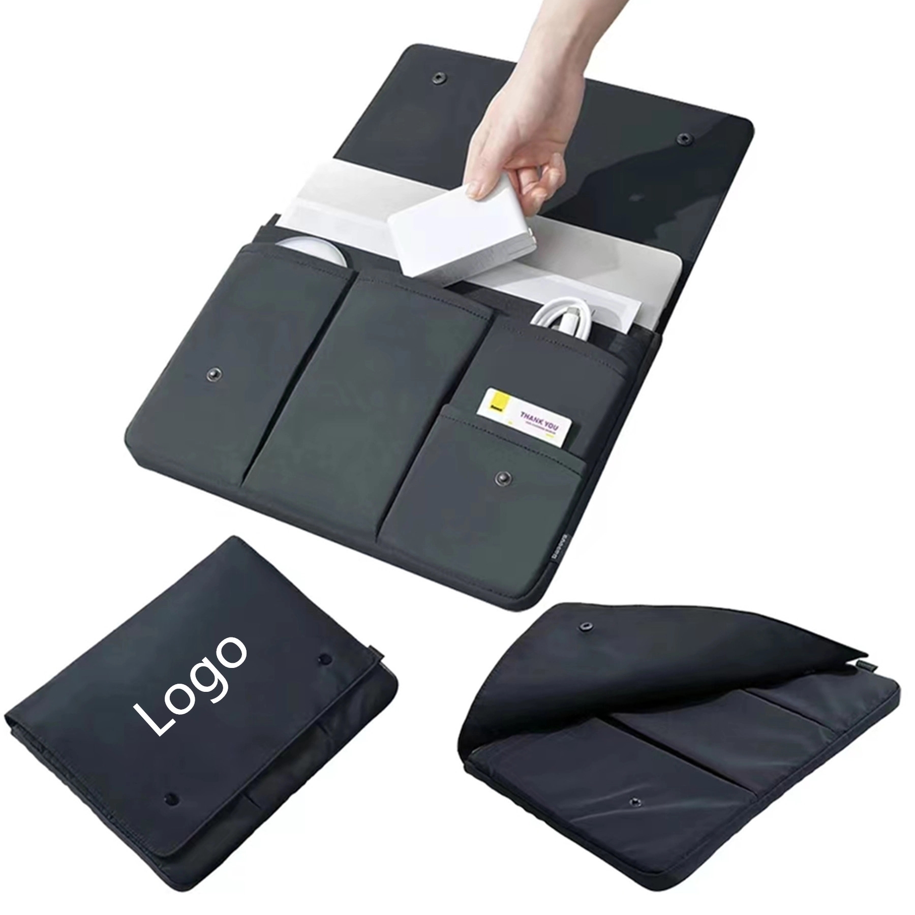 Shock Absorbing Laptop Sleeve Case