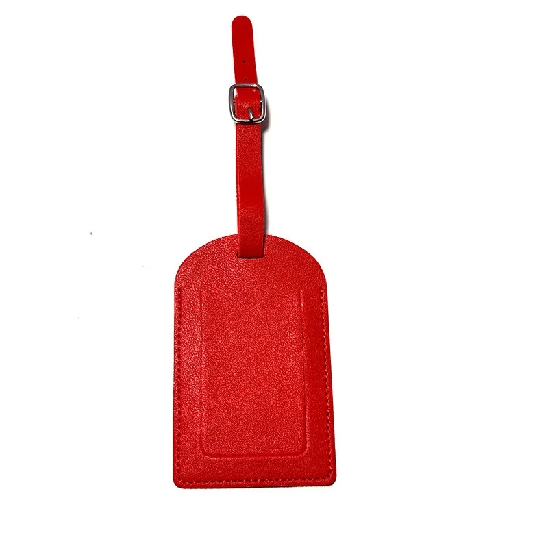 High Quality PU Luggage Tags MOQ 10pcs 18