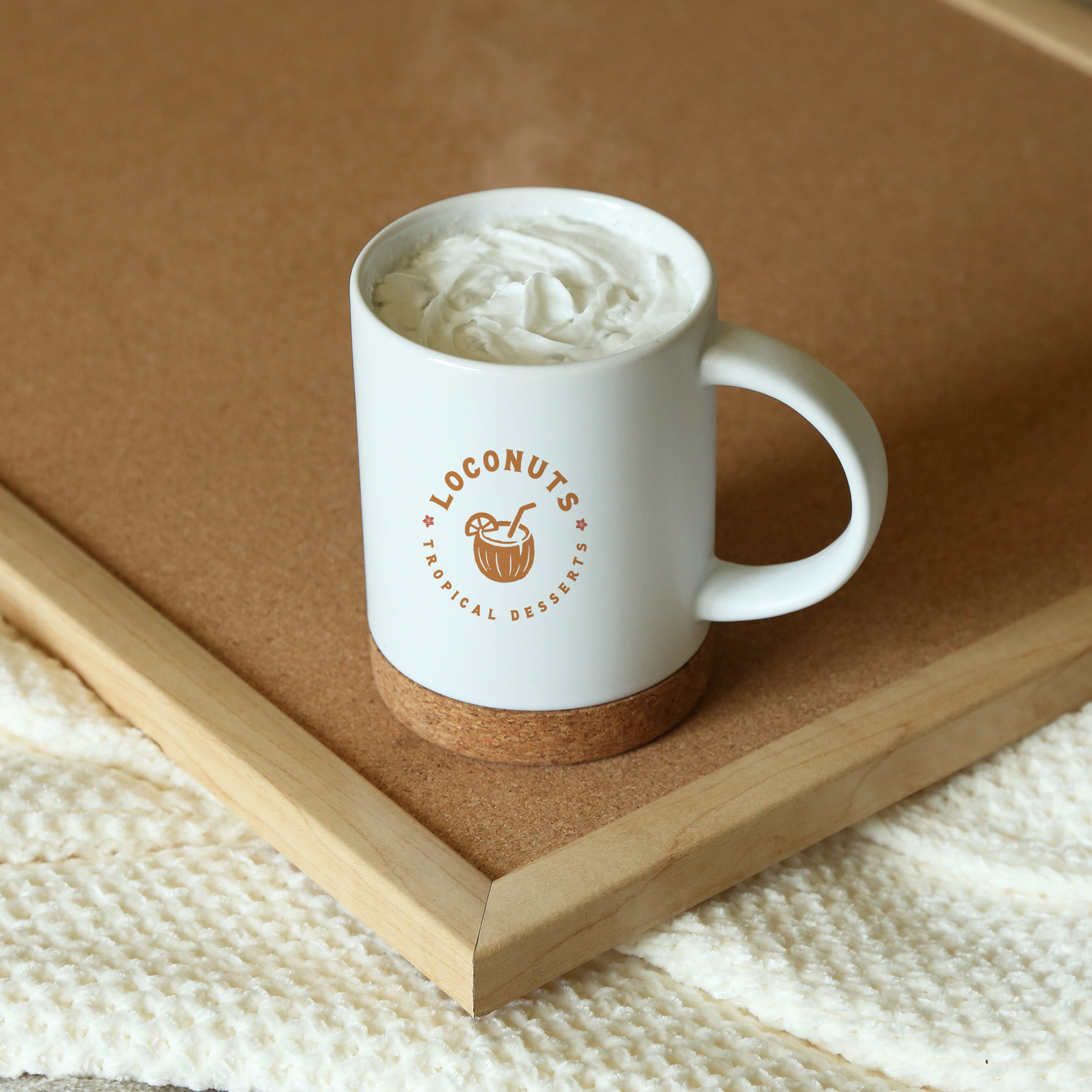Caspian Ceramic Cork Mug 400 Ml. (13.5 Fl. Oz.) 13