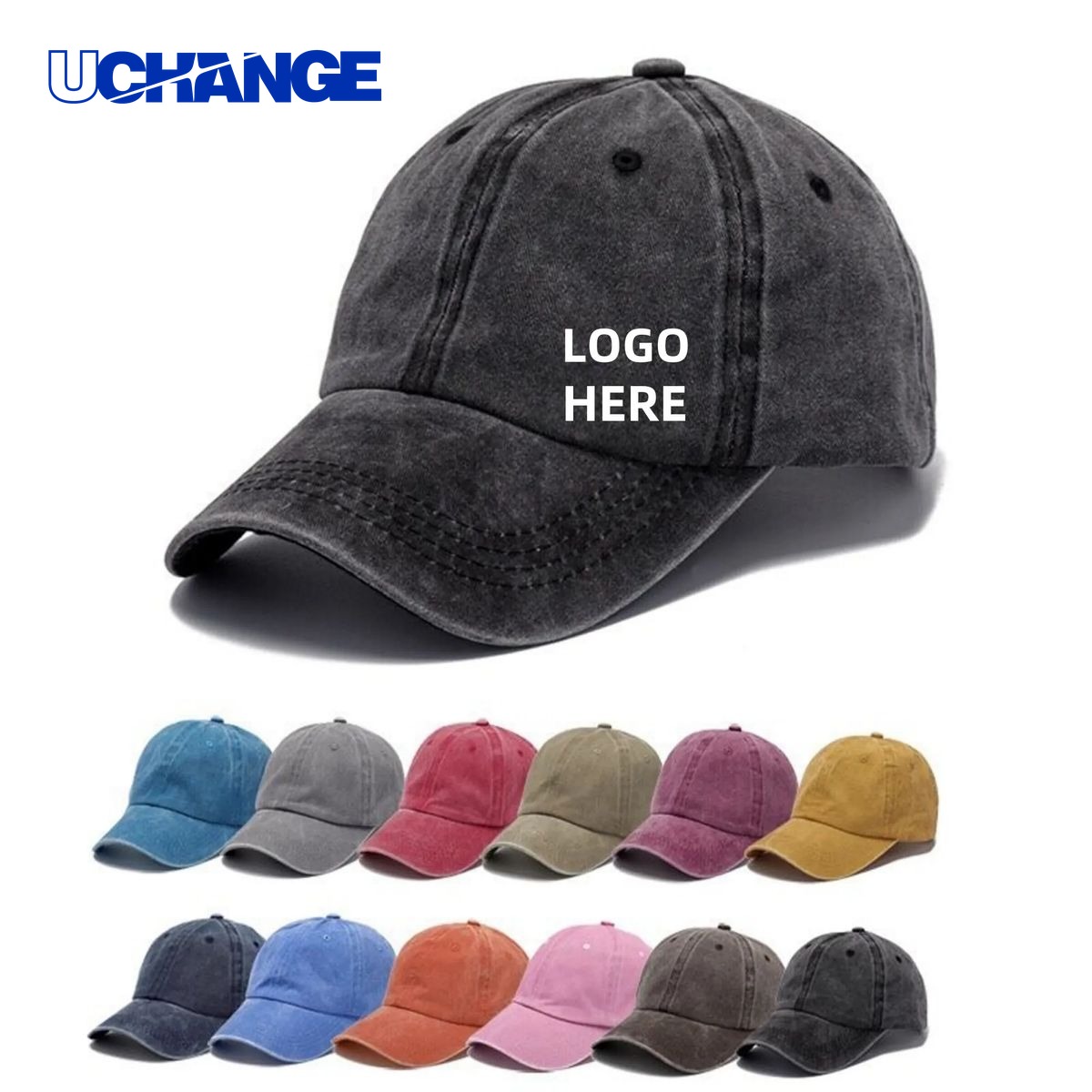 Distressed Sports Cap