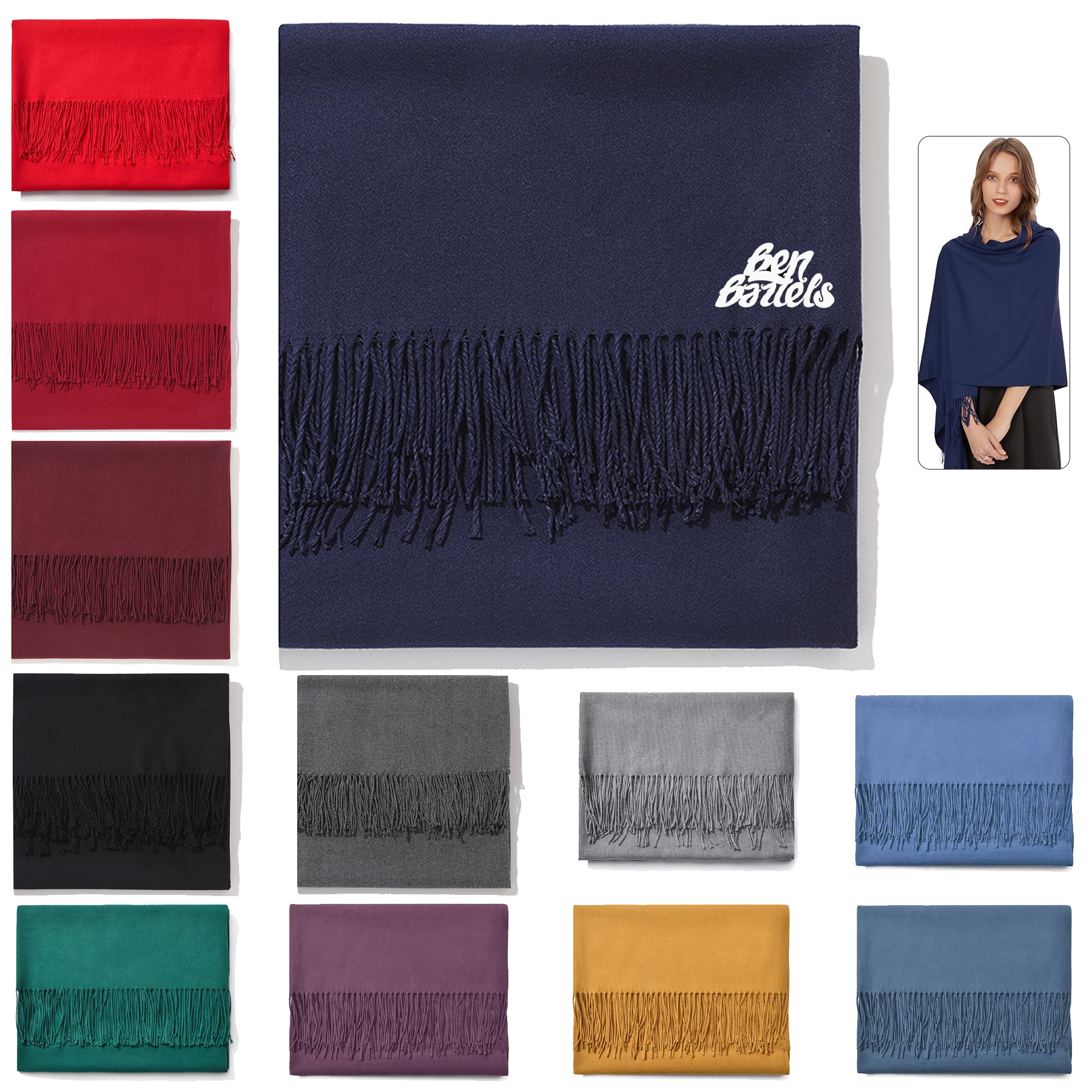 Winter Cashmere Scarf 6