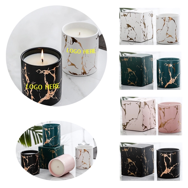 Marble Ceramic Aromatherapy Candle