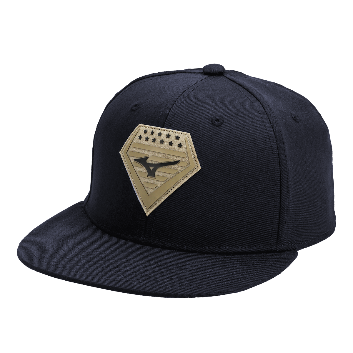 RUNBIRD Diamond Patch Snapback Hat 7