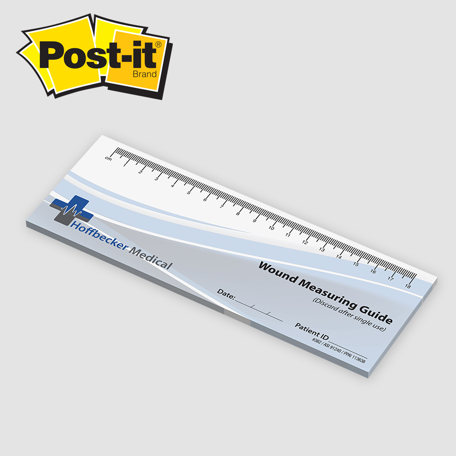 Post-it? Custom Printed Notes Full Color Program 3 x 8