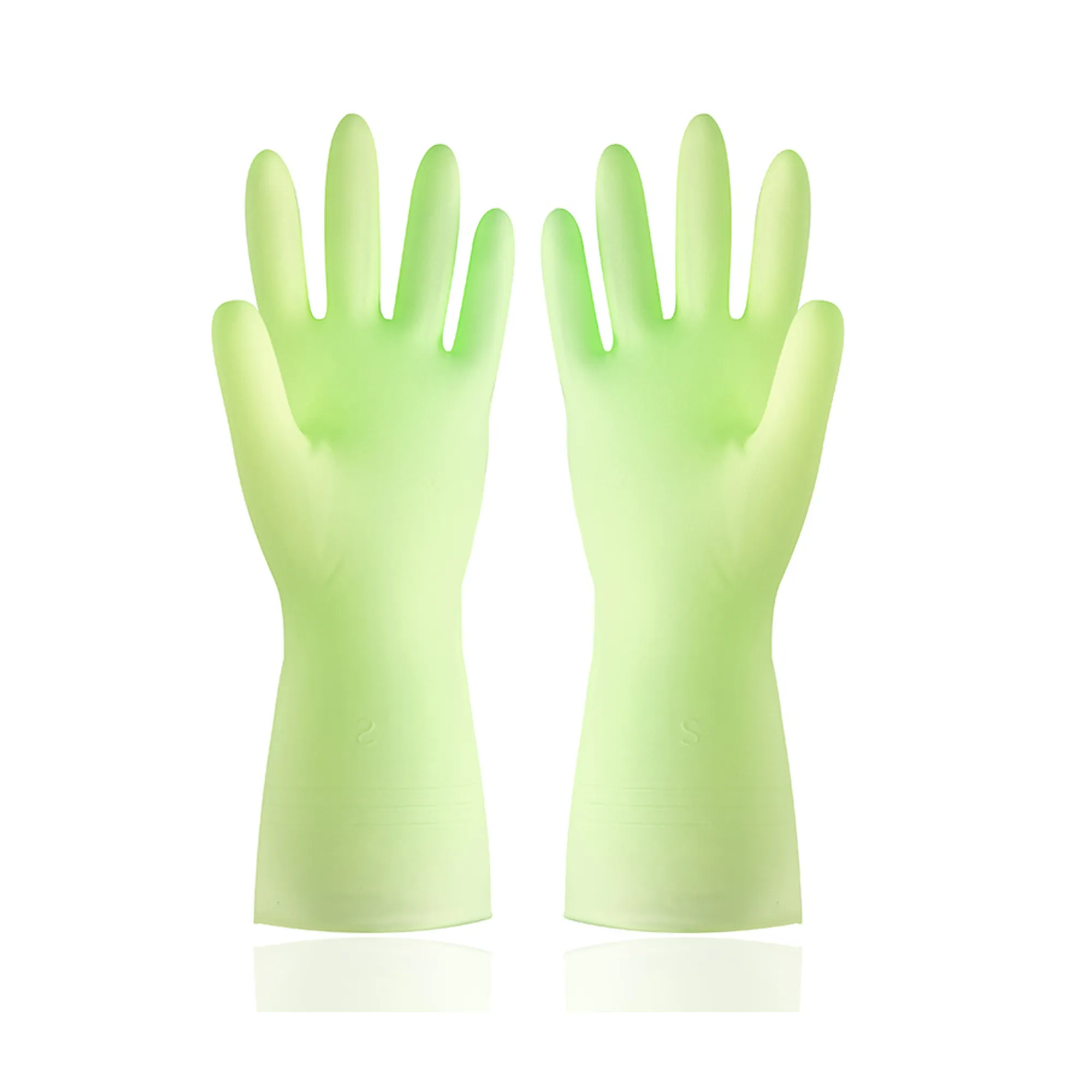 Mixing Color Kitchen Rubber Gloves 21