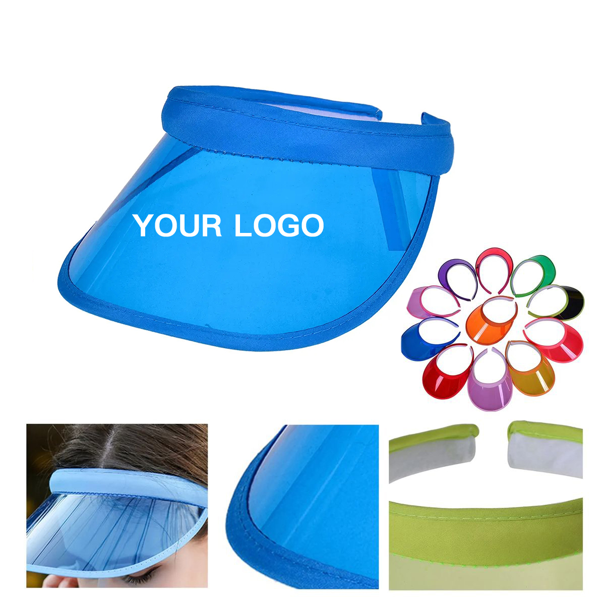 Durable PVC Clear Visor With Wide Coverage