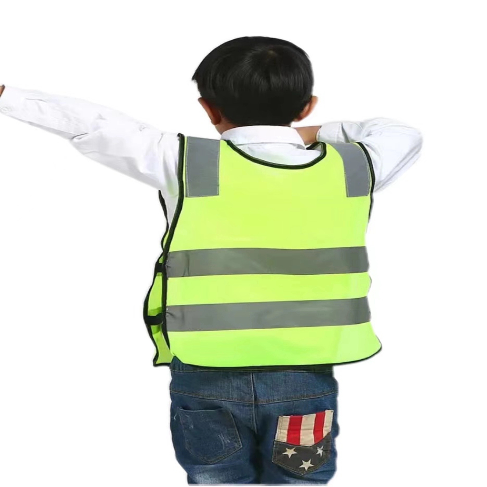 Reflective Vest For Children Safety MOQ 10 PCS 12