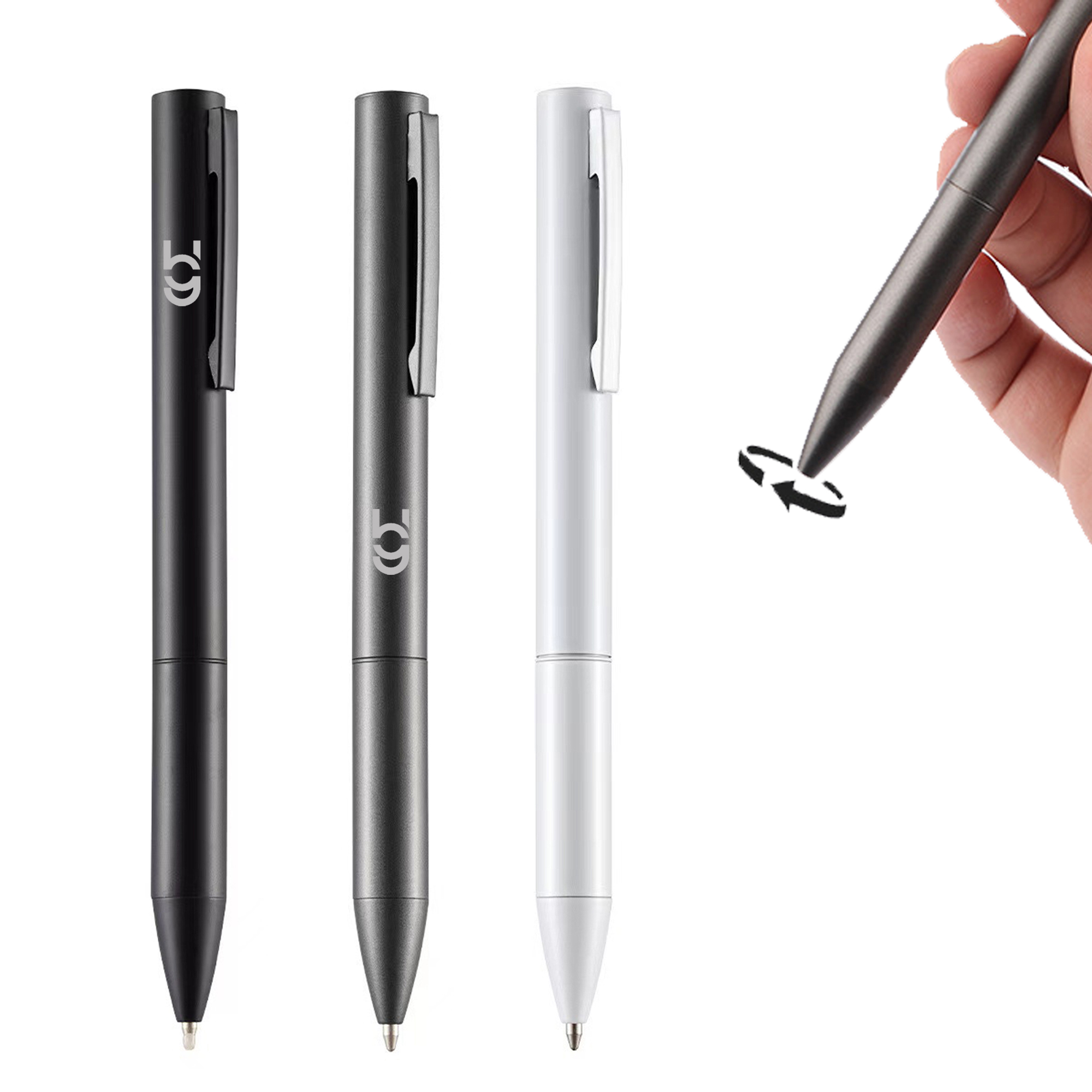 Matte Metal Ballpoint Pen Twist 3