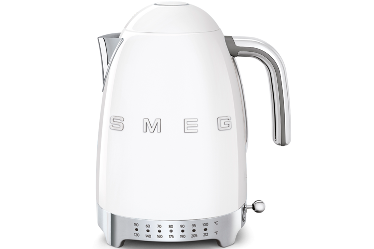 SMEG Variable Temperature Kettle - White Glossy 3
