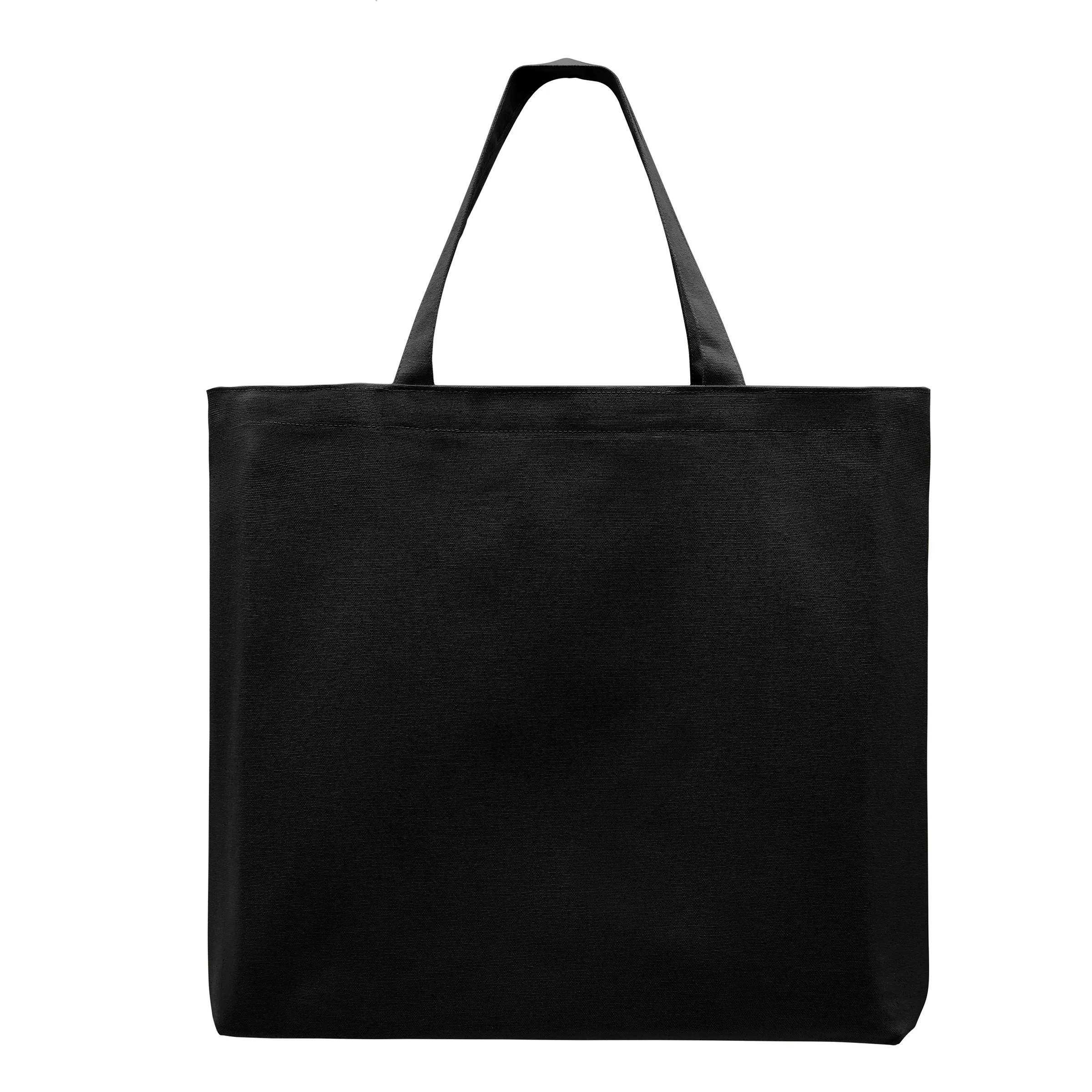 Union/USA Made Zipper Pocket Dyed Canvas T Bottom Tote
