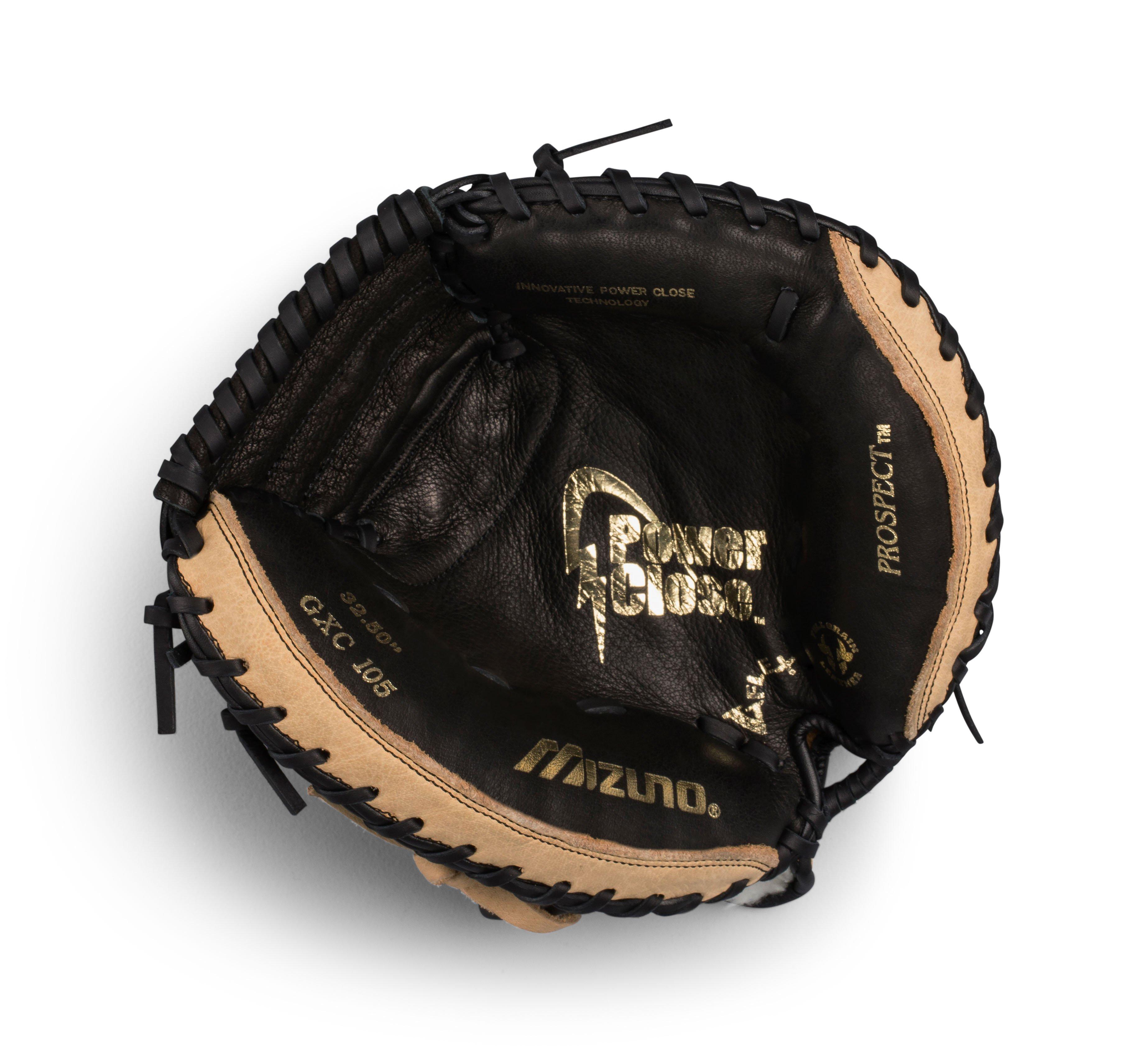 Prospect Series Youth Baseball Catcher's Mitt 32.5", Full Grain Pigskin 8