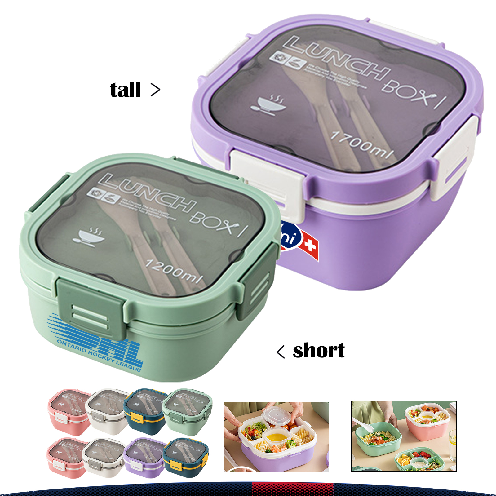 Large Capacity Lunch Box
