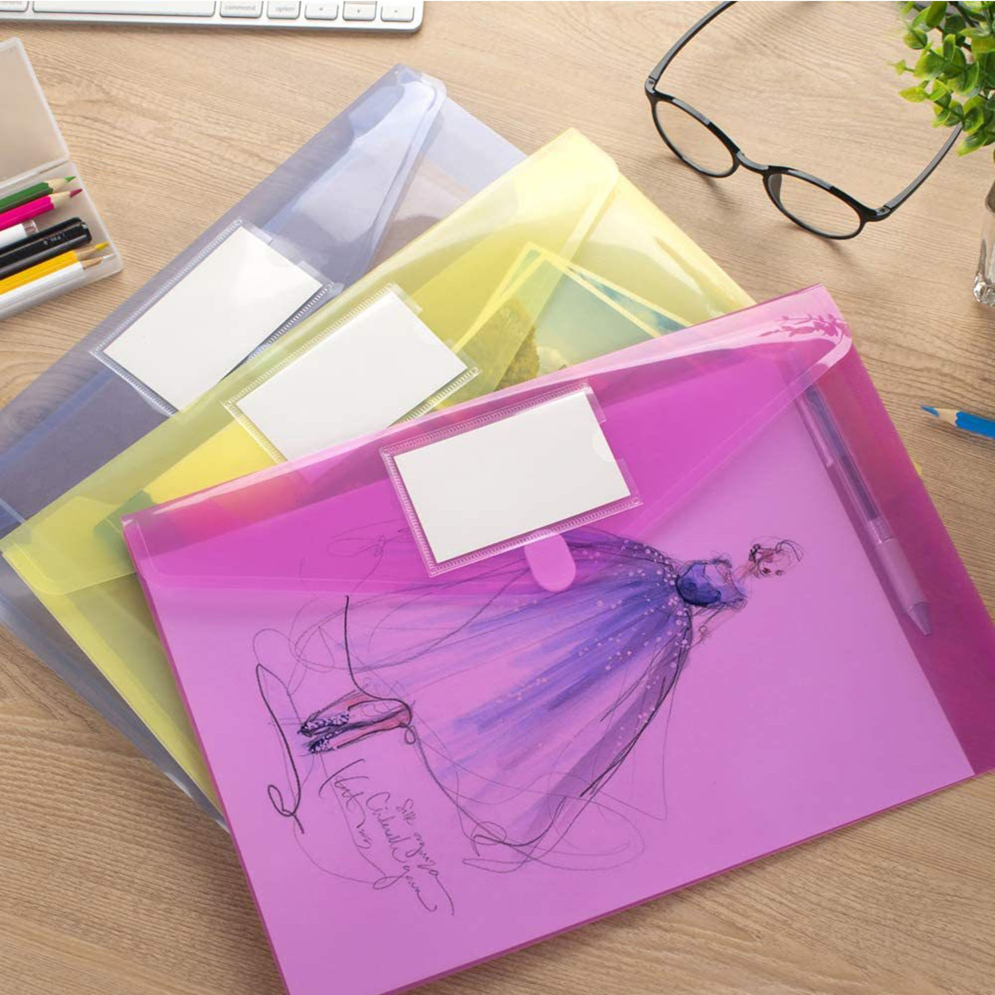 Customizable A4 Waterproof Transparent File Pouch 6