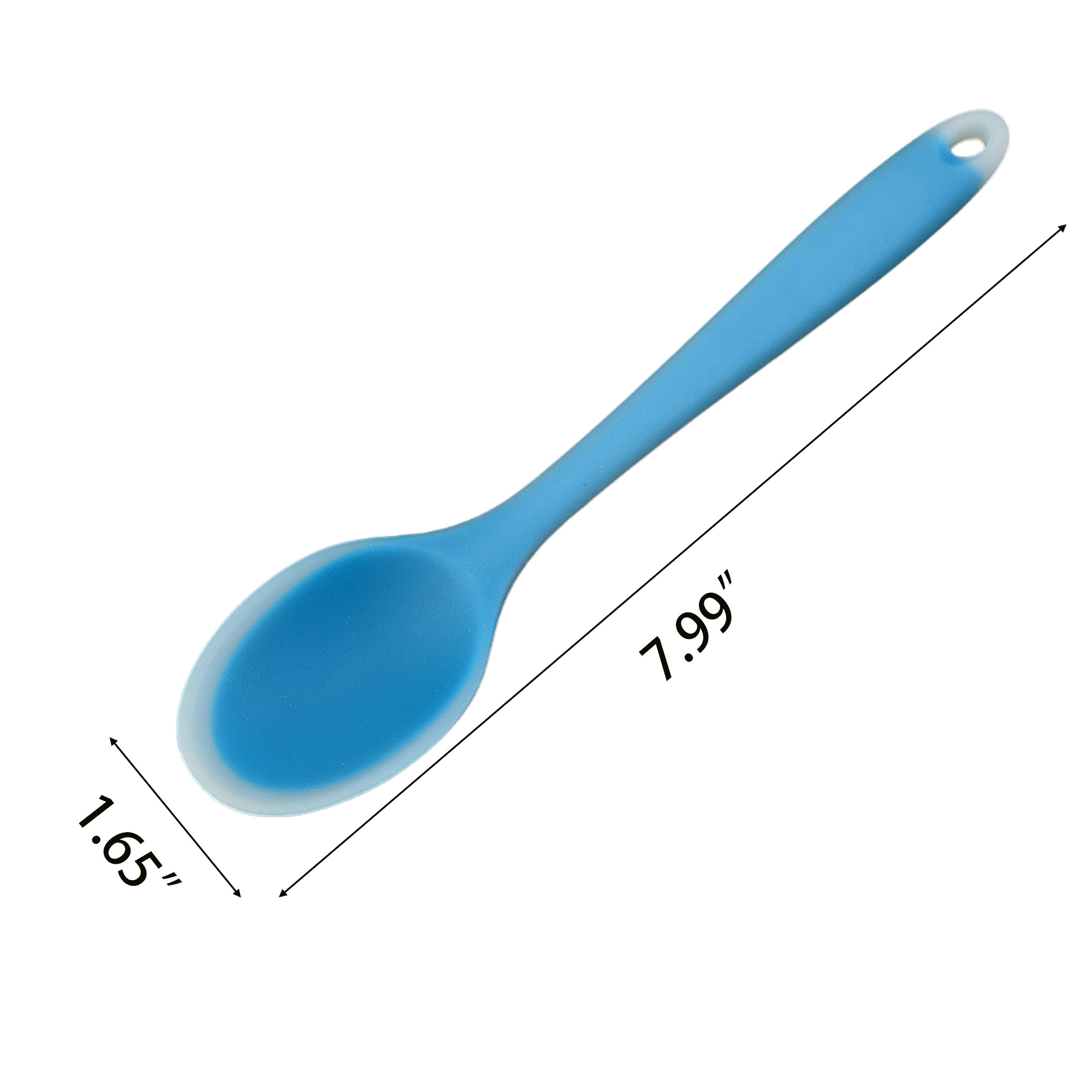 Custom Logo Silicone Utensil Cooking Spoon 17