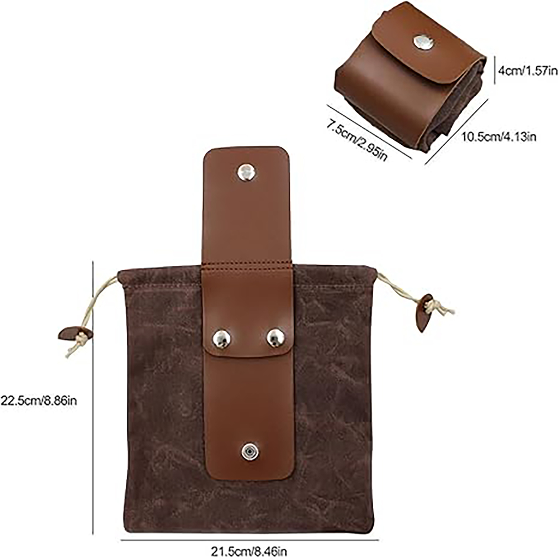 Outdoor Camping Foraging Pouch 6