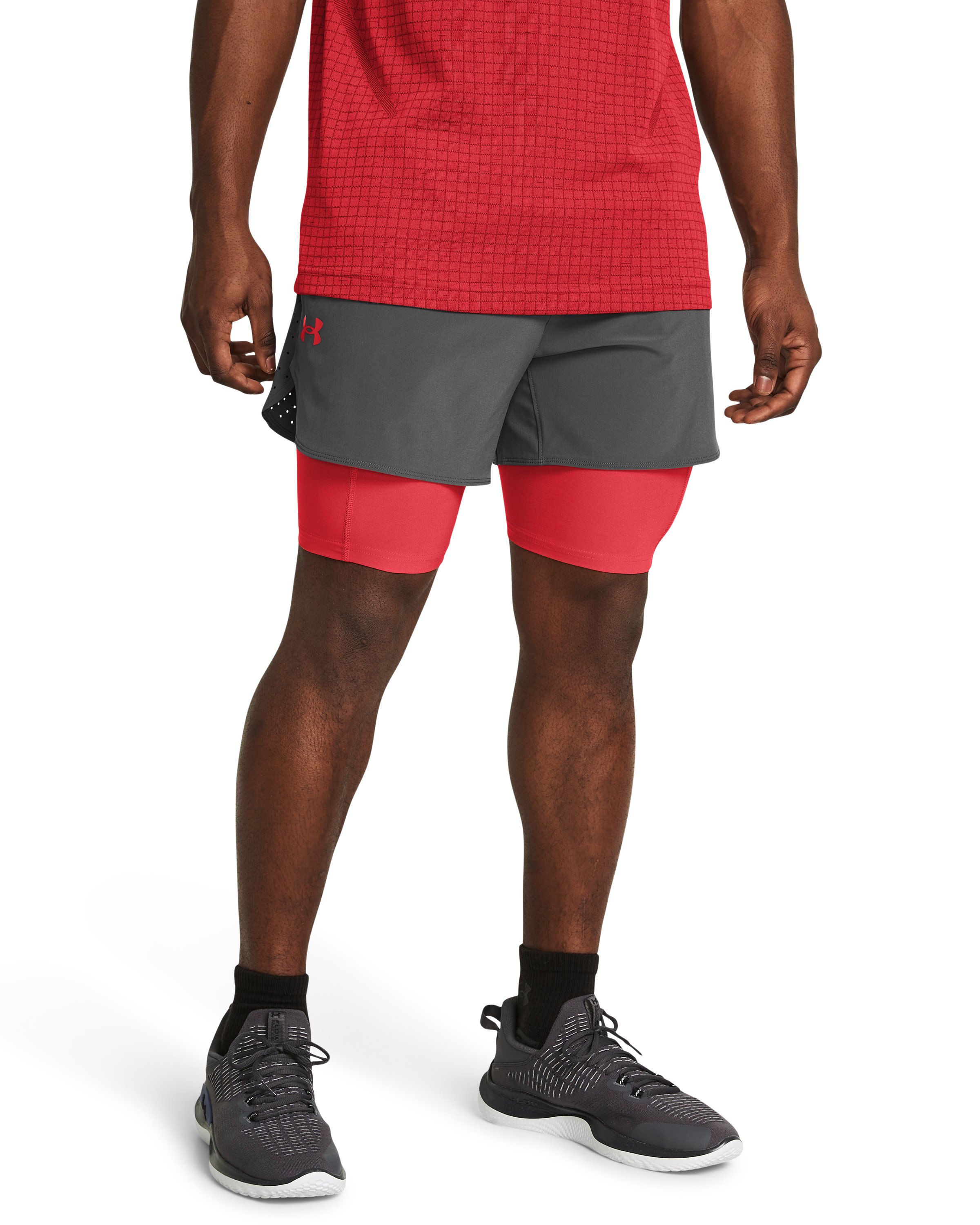UA Vanish Elite Men's 2-in-1 Shorts 6