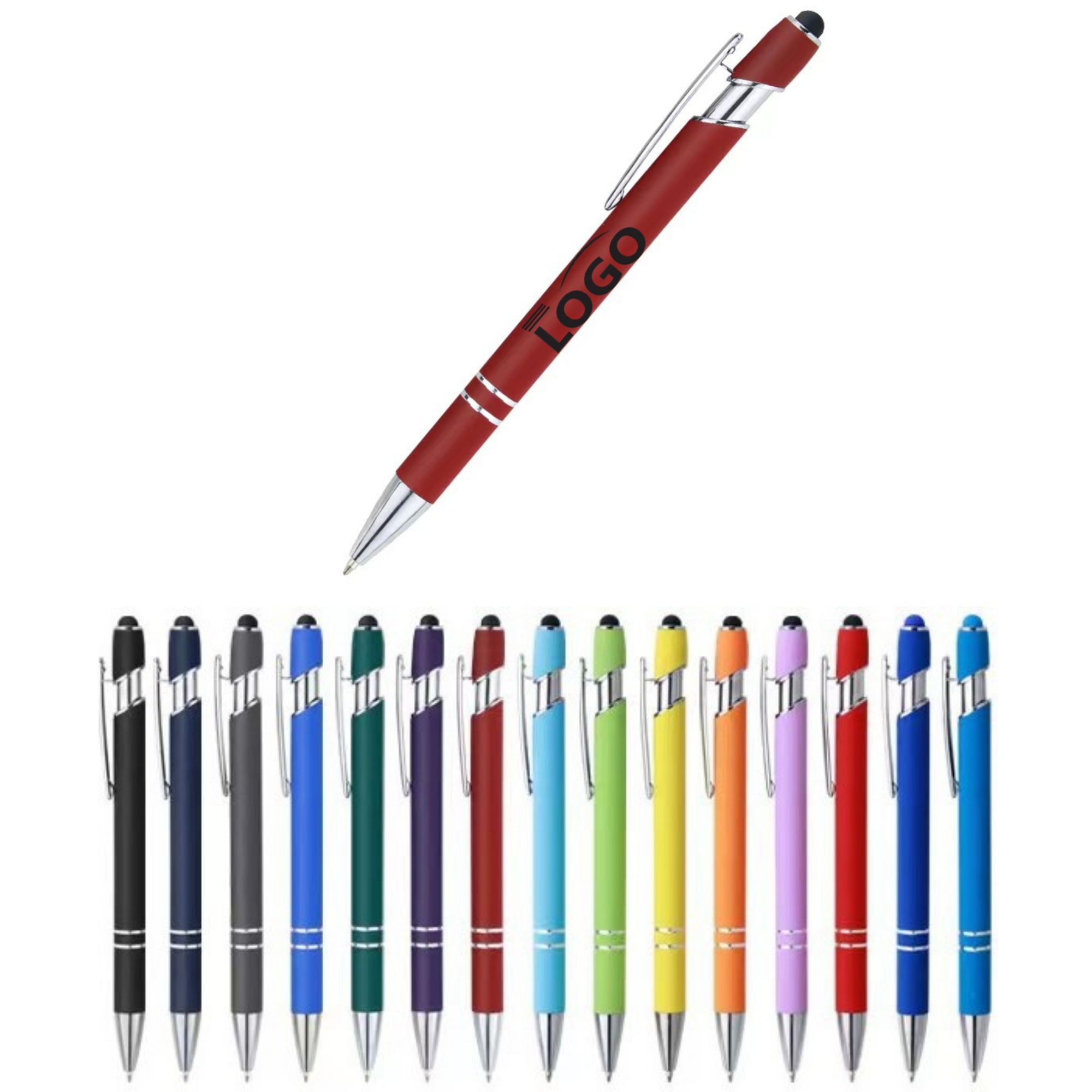 Aluminum Retractable Stylus and Pen 4